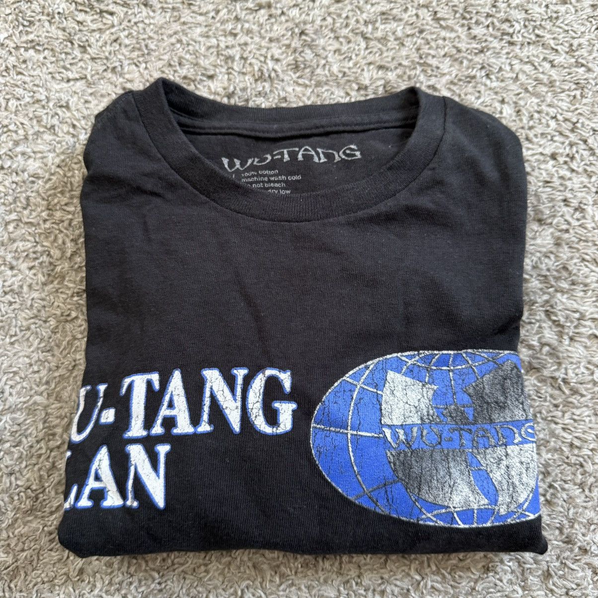Wu-Tang Clan 🔴Wu-Tang Shirt Size Large Globe WuTang Clan Gza Rza Size US L / EU 52-54 / 3 - 9 Thumbnail