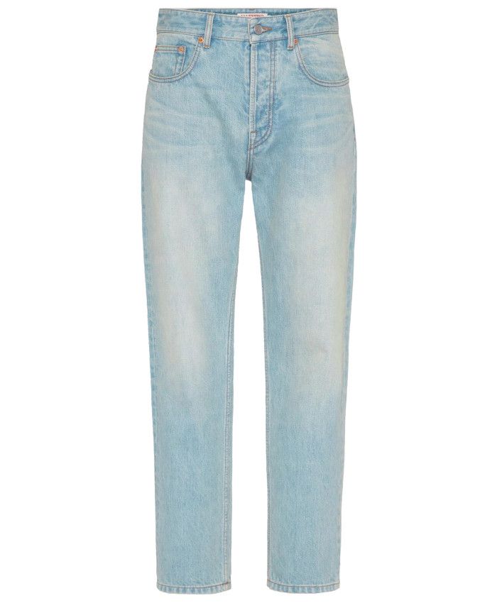 Valentino o1y0525 Denim Pant in Blue Size US 34 / EU 50 - 1 Thumbnail
