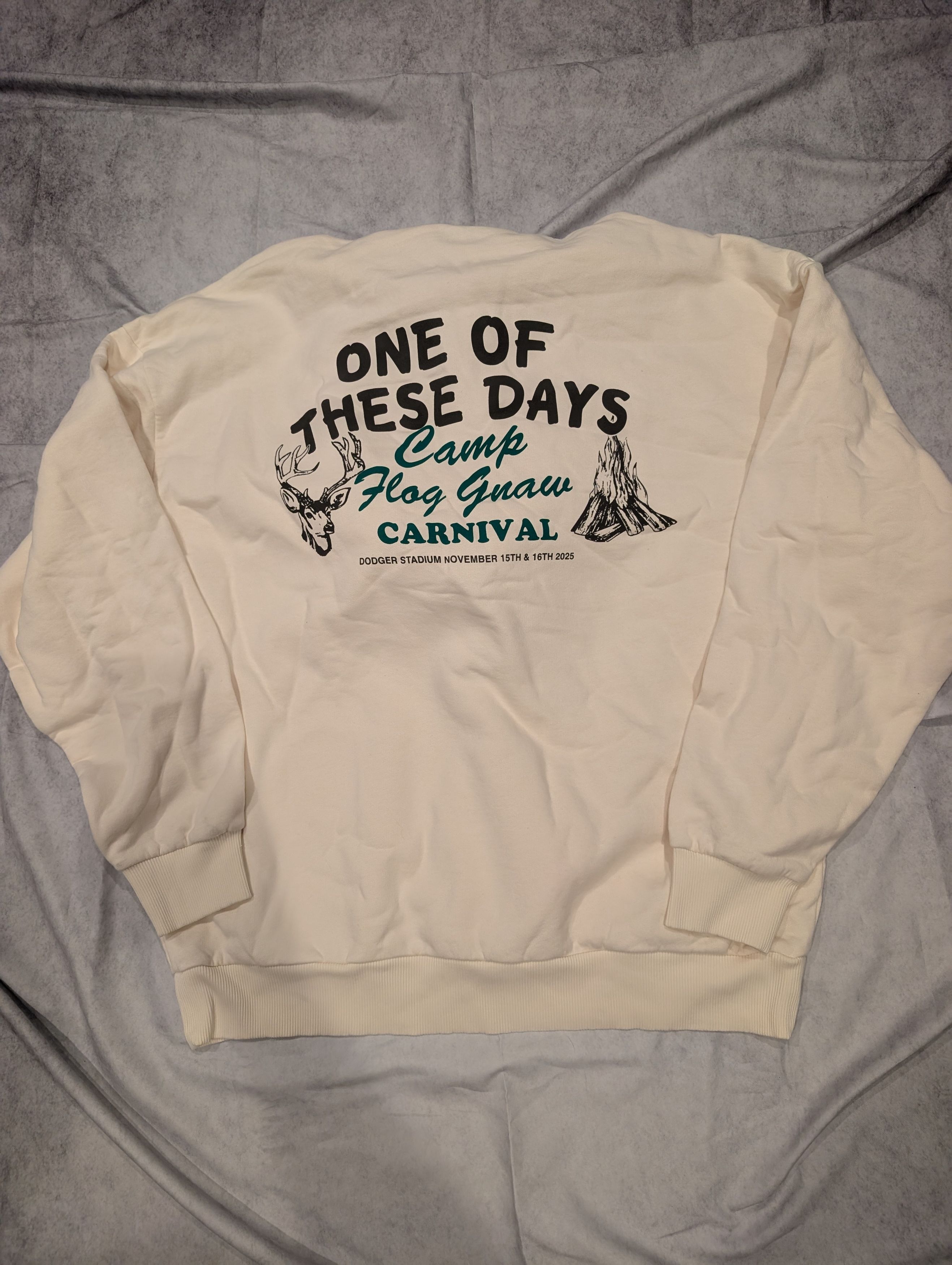 One of These Days One of these days Cream Hoodie XL Size US XL / EU 56 / 4 - 3 Thumbnail