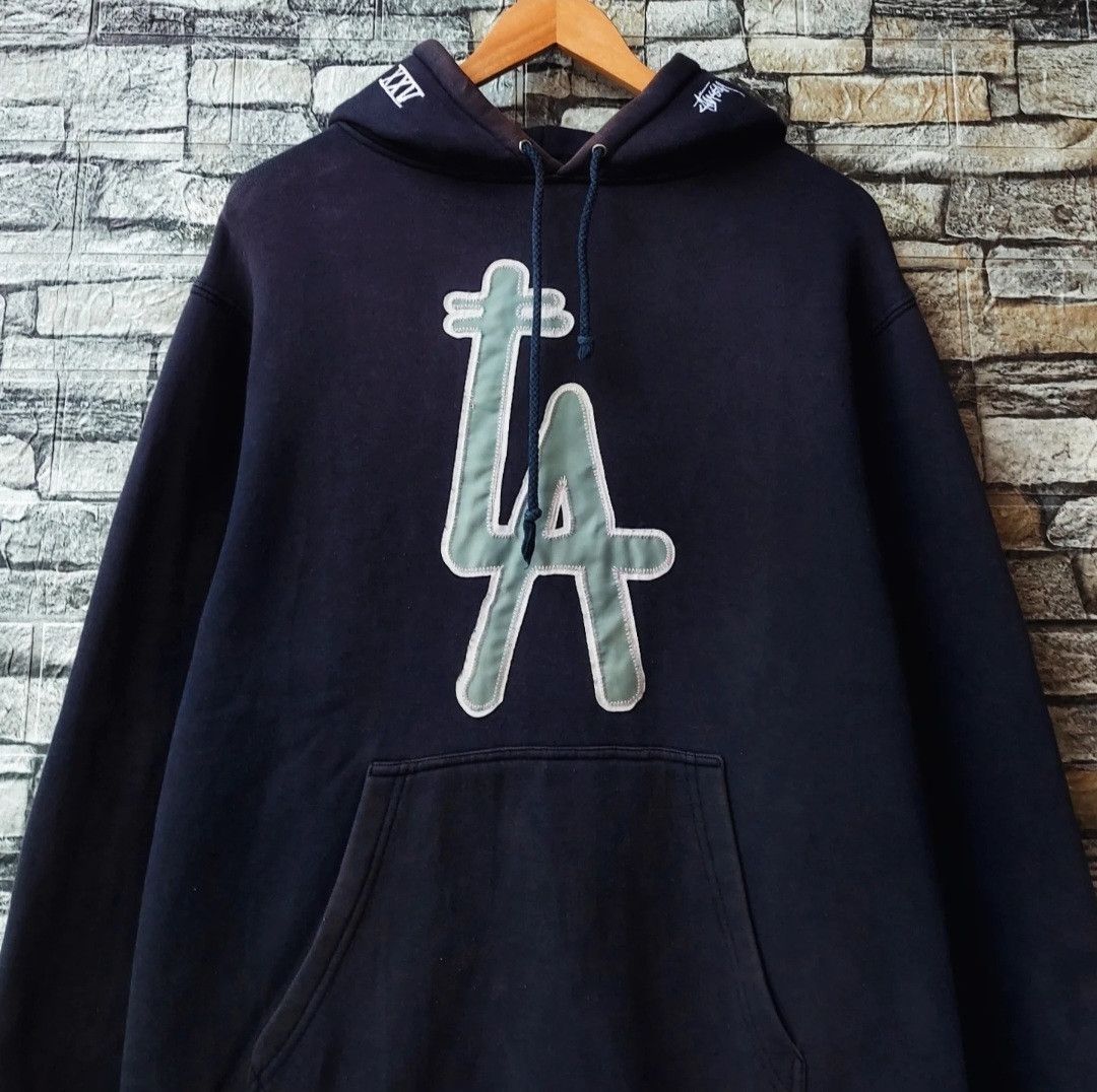 Stussy 90s STUSSY LA 25th Anniversary Pullover Hoodie Size US M / EU 48-50 / 2 - 2 Thumbnail