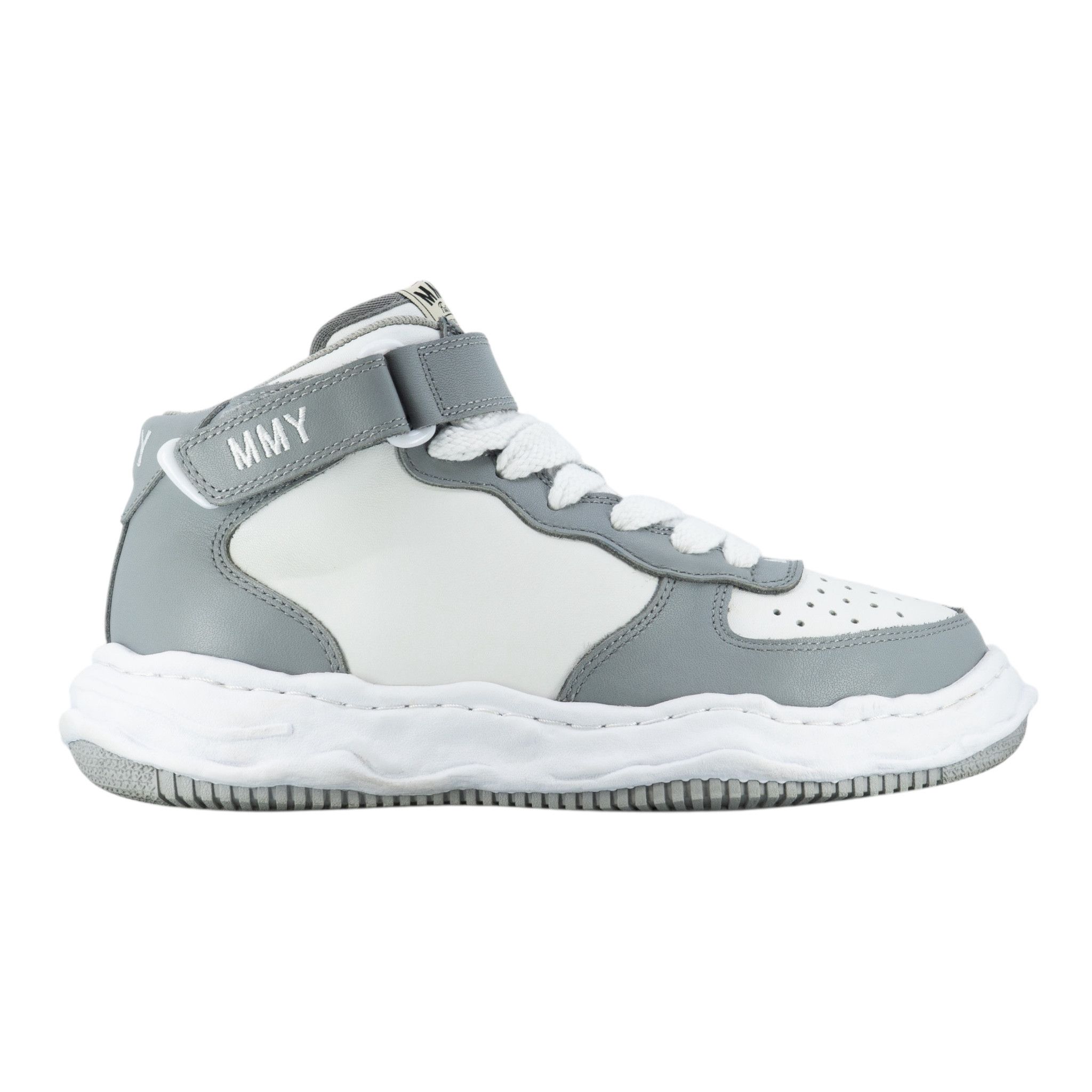 Maison MIHARA YASUHIRO Wayne OG Sole Sneaker High White Grey Size US 9 / EU 42 - 1 Thumbnail