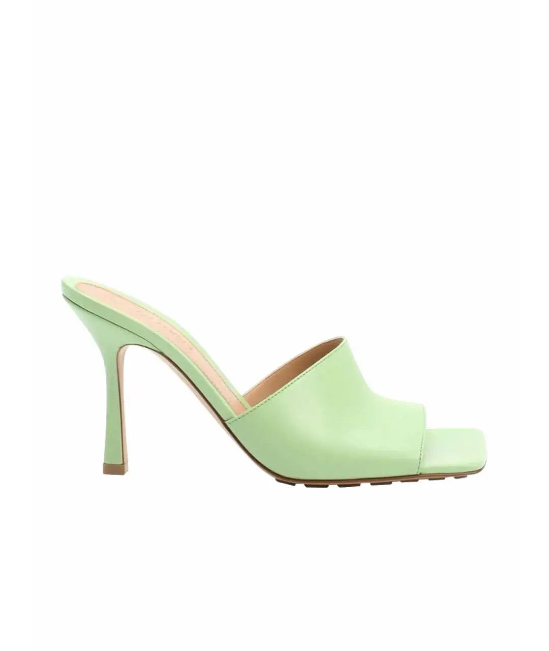 o1n1vont1224 Stretch Mules in Light Green