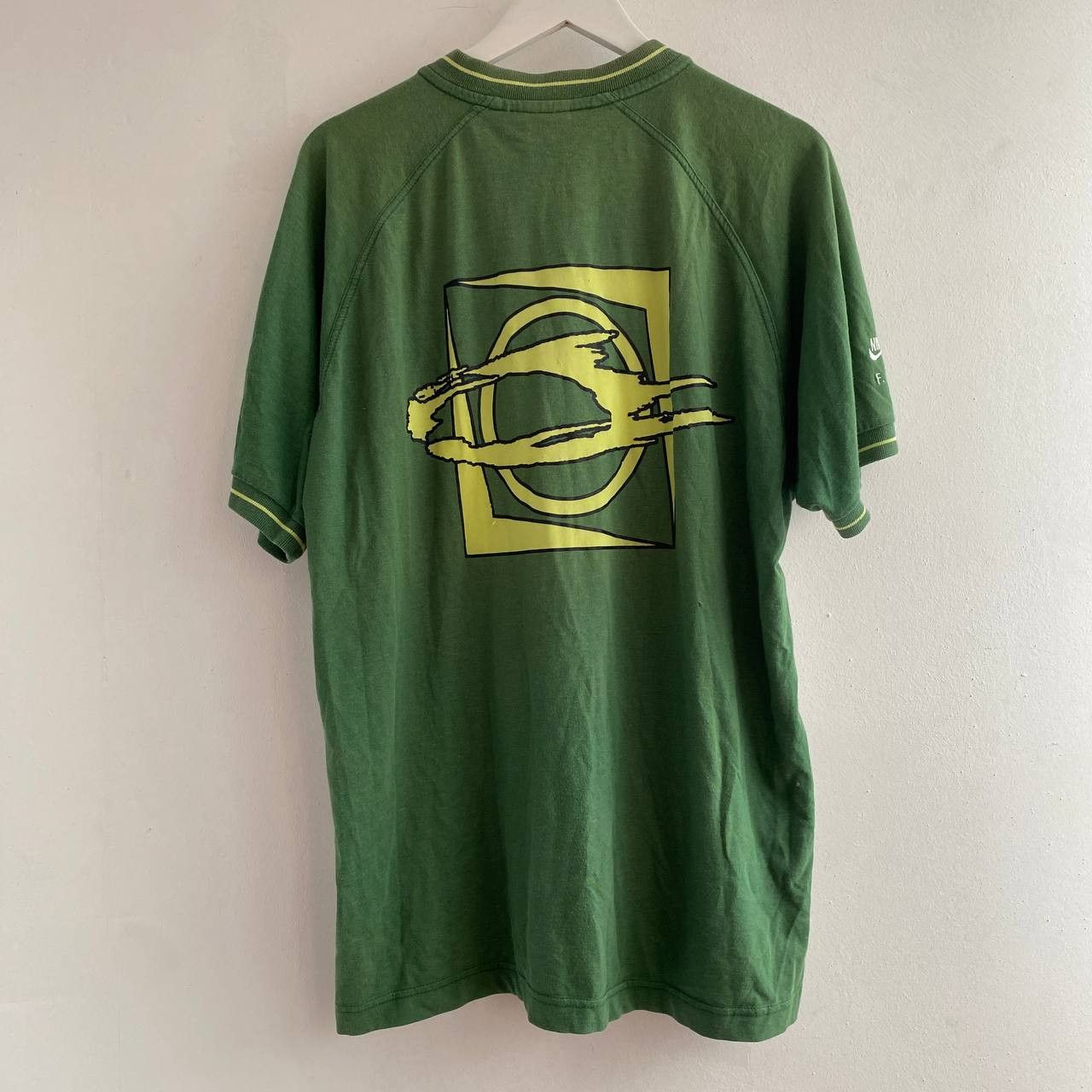Nike × Vintage Vintage nike FIT challenge court tennis andre agassi jersey Size US L / EU 52-54 / 3 - 2 Thumbnail