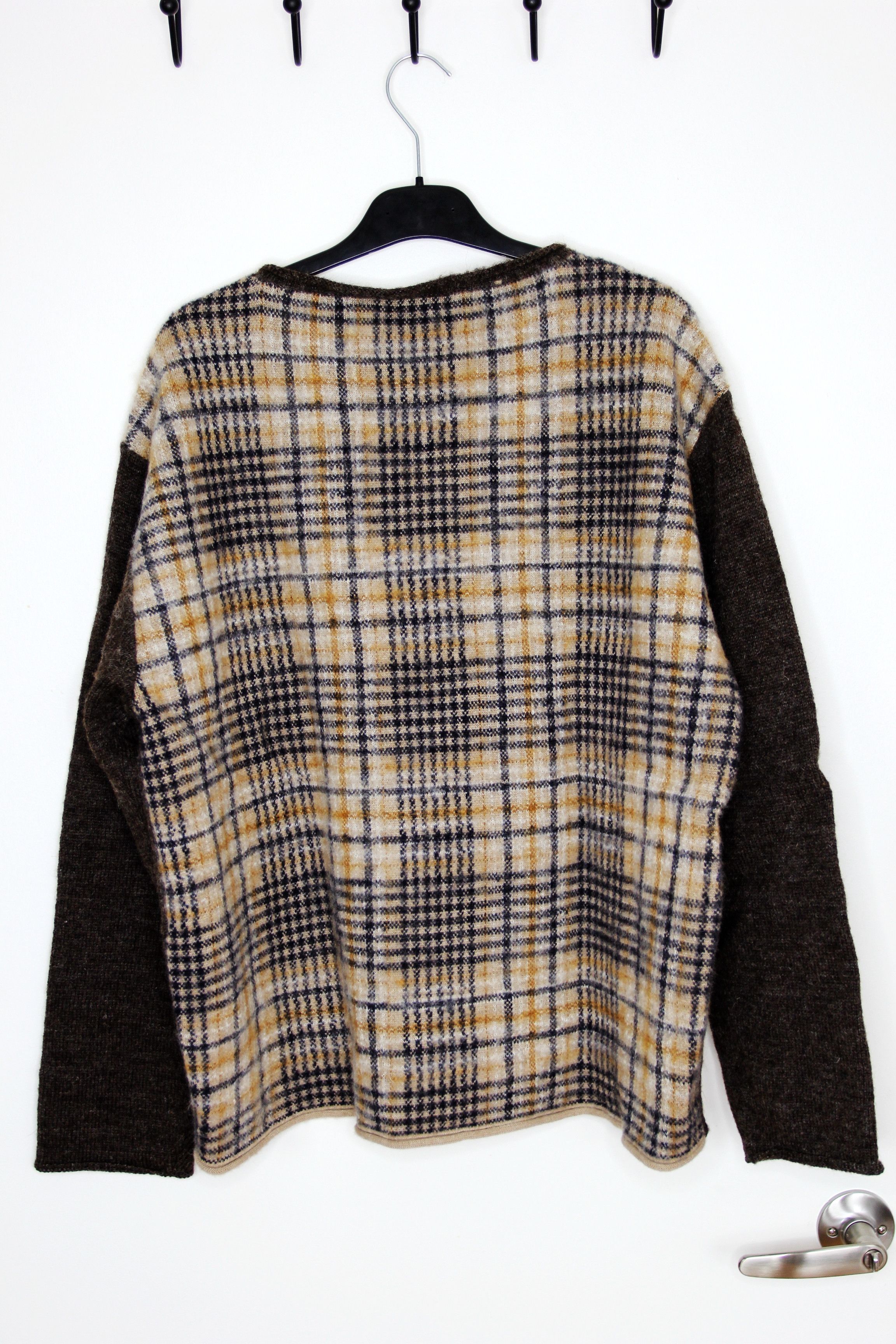 Undercover BNWT AW25 UNDERCOVER CHECK BACK SWEATER 2 Size US M / EU 48-50 / 2 - 3 Thumbnail