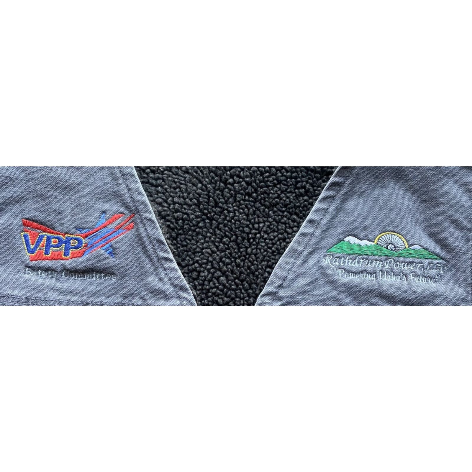 Carhartt VINTAGE Carhartt V26 GVL Vest Men XL Tall Gray Sherpa Lined Embroidery Big & Tall Embroidered Cotton Vest Size US XL / EU 56 / 4 - 4 Thumbnail