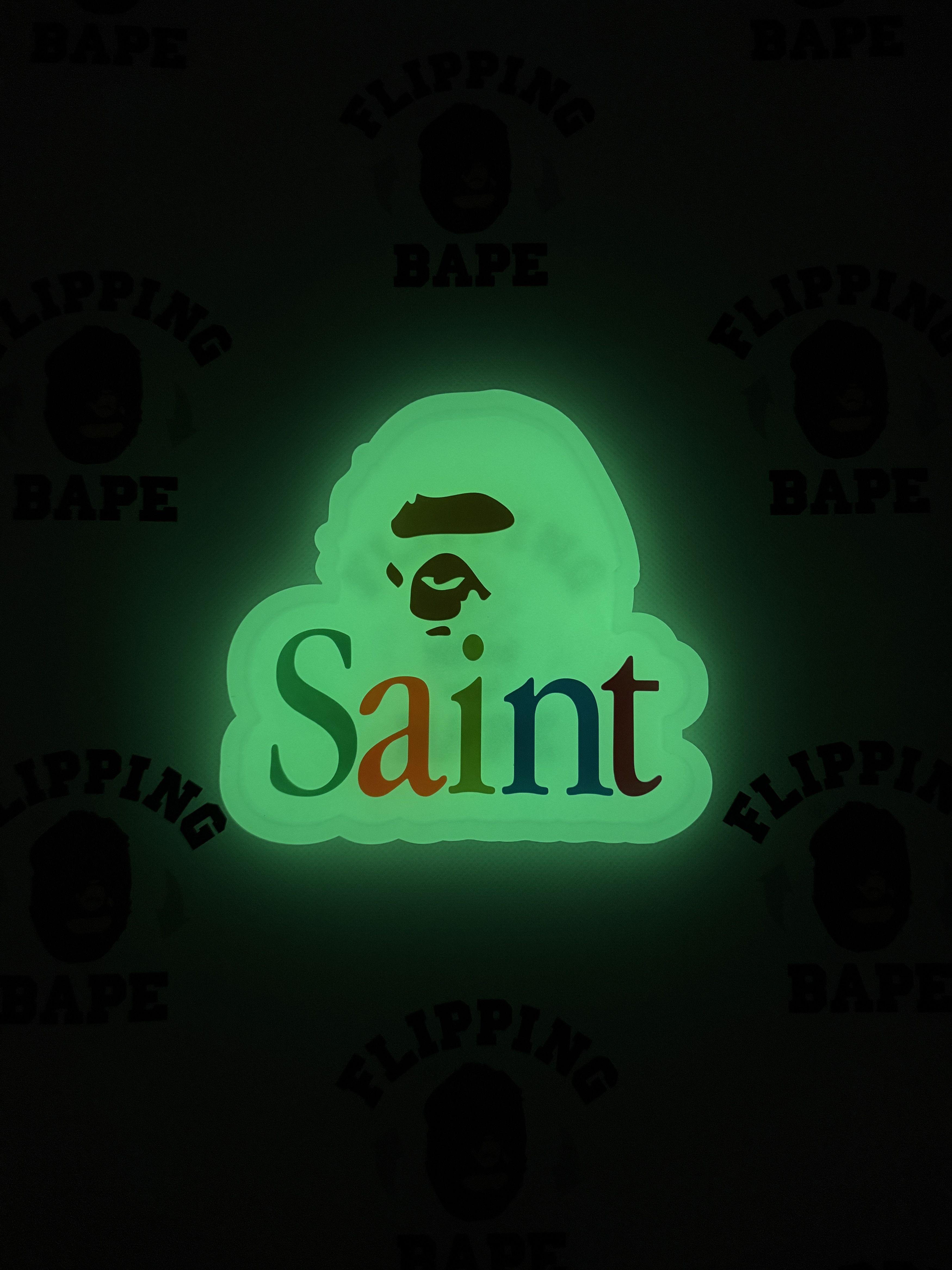 Bape × Saint Michael BAPE X SAINT MXXXXXX GLOW IN THE DARK TRAY Size ONE SIZE - 1 Thumbnail