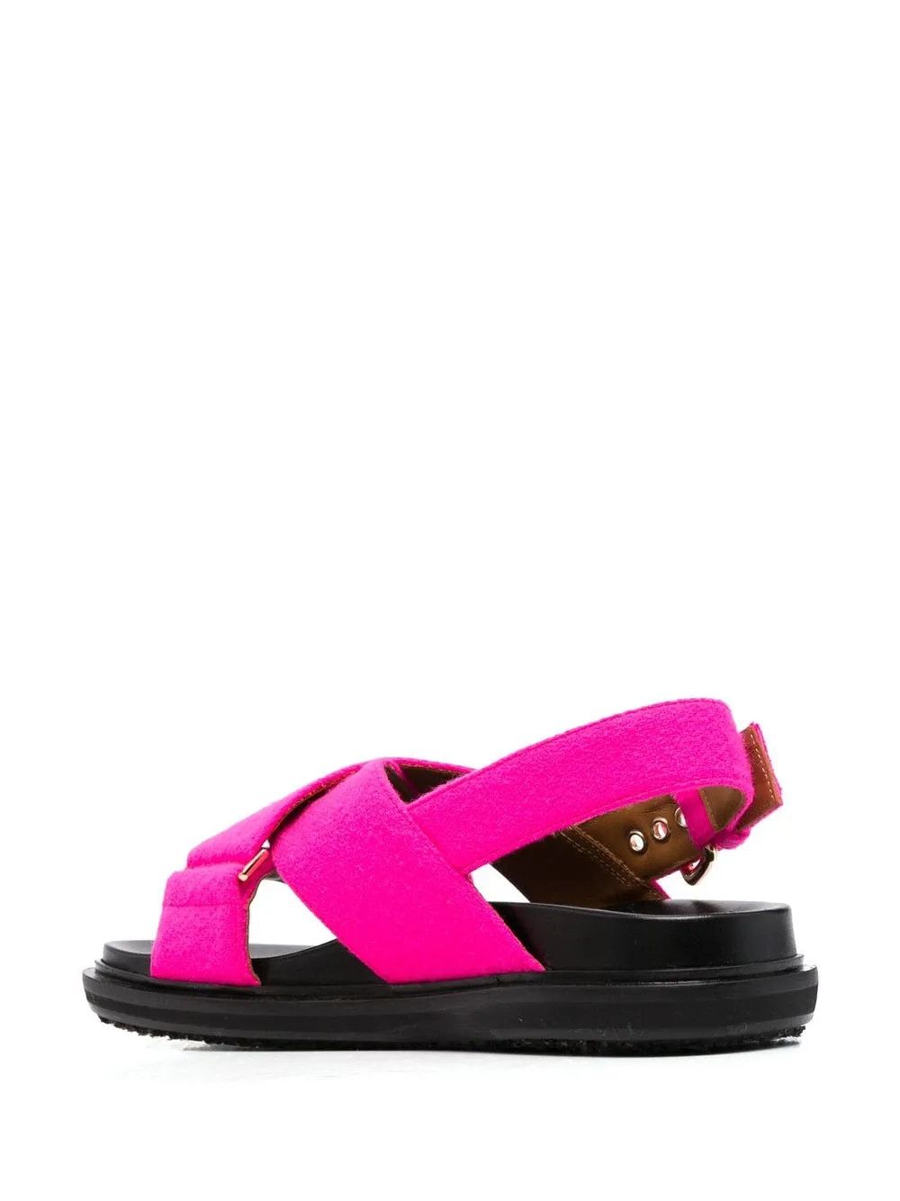 Marni o1y1025 Sandals in Fuchsia Size US 7 / IT 37 - 3 Thumbnail