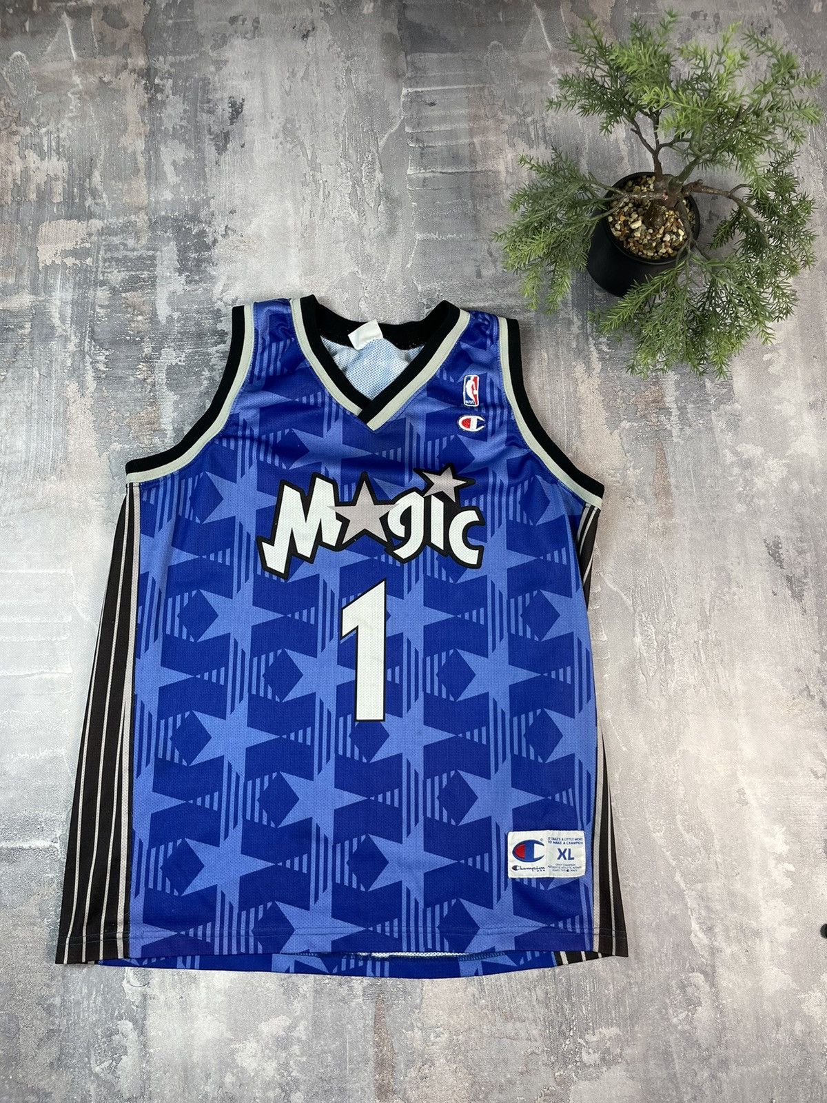 Vintage Vintage 90s Penny Hardaway Orlando Magic Champion Jersey, Grailed