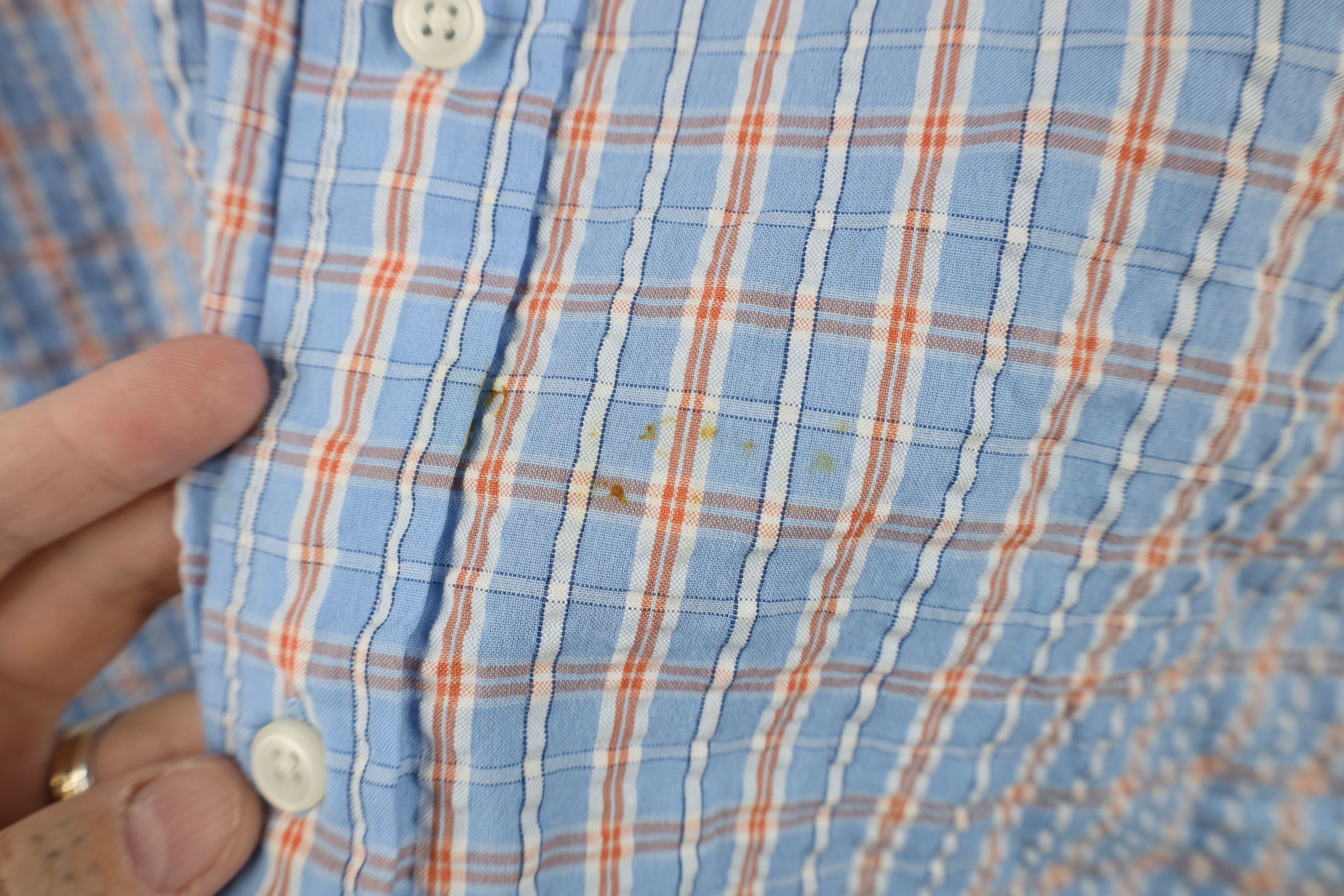 L.L. Bean Vintage LL Bean Seer Sucker Short Sleeve Button Shirt Plaid Size US XL / EU 56 / 4 - 5 Thumbnail