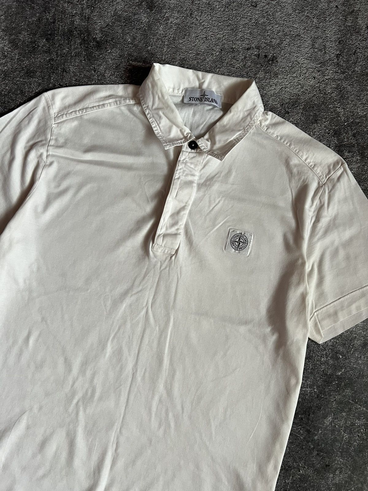C.P. Company × Stone Island × Vintage Stone Island Patch Program Polo Shirt Size US XXL / EU 58 / 5 - 4 Thumbnail