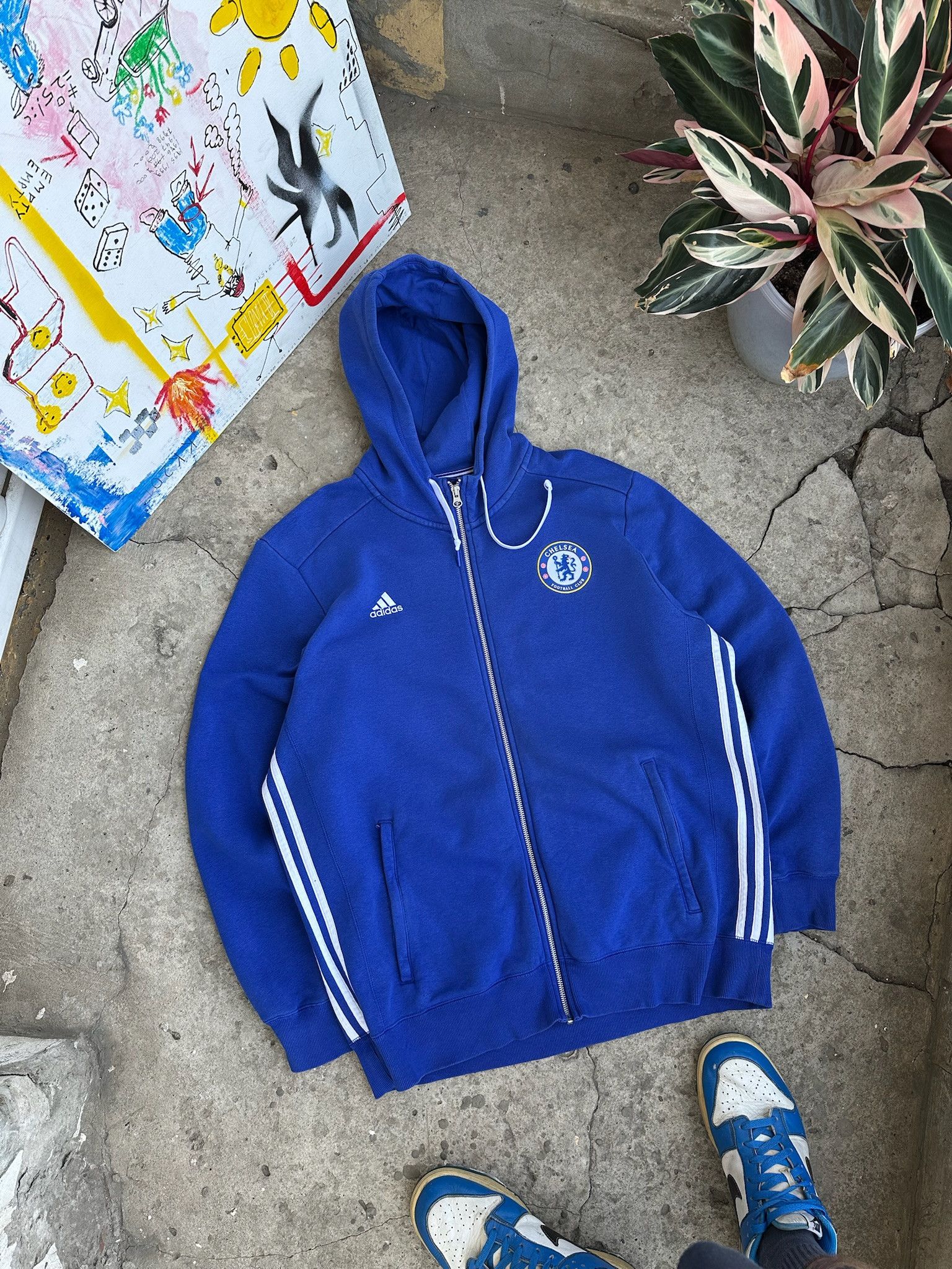 Adidas y2k Adidas Chelsea Zipped Up Size US L / EU 52-54 / 3 - 7 Thumbnail