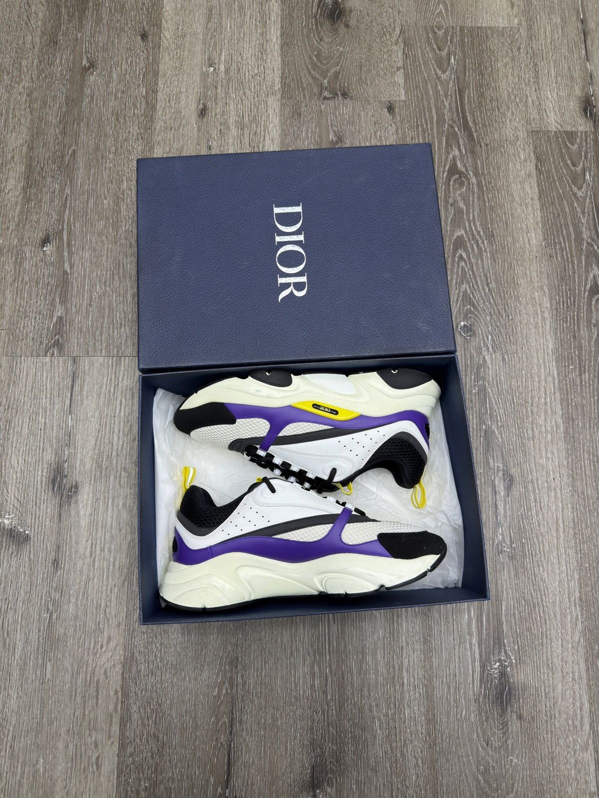 Dior Dior B22 Violet White Size US 11 / EU 44 - 1 Thumbnail