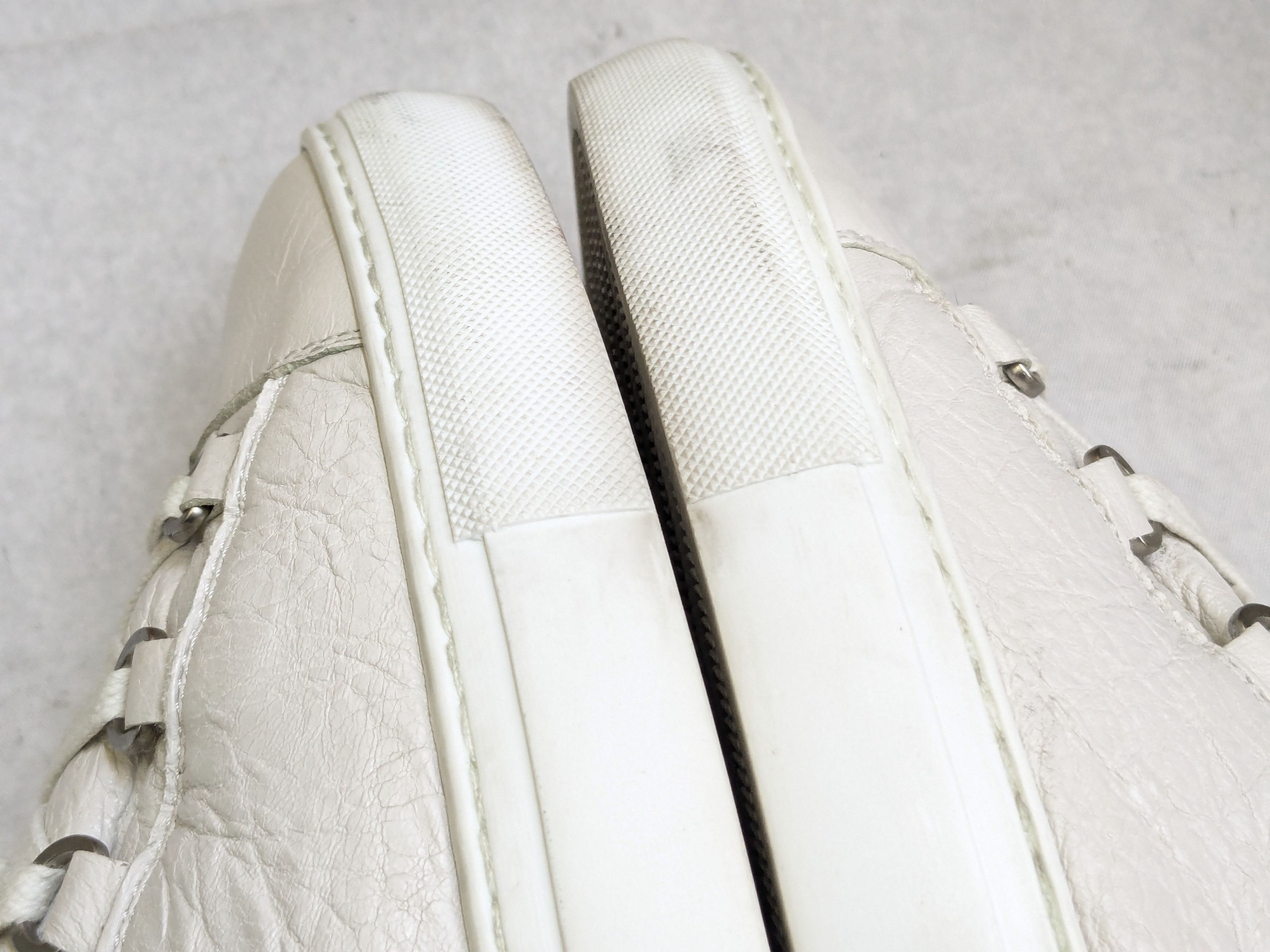 Balenciaga Balenciaga Arena Sneakers White High Tops Leather Size US 13 / EU 46 - 10 Thumbnail