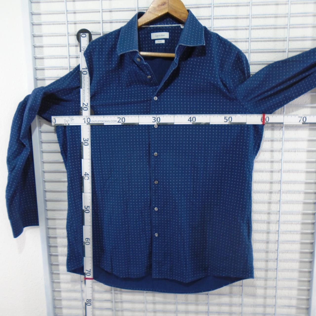 Calvin Klein Men's Shirt Calvin Klein. Dark blue. M. Used. Good Size US M / EU 48-50 / 2 - 11 Thumbnail