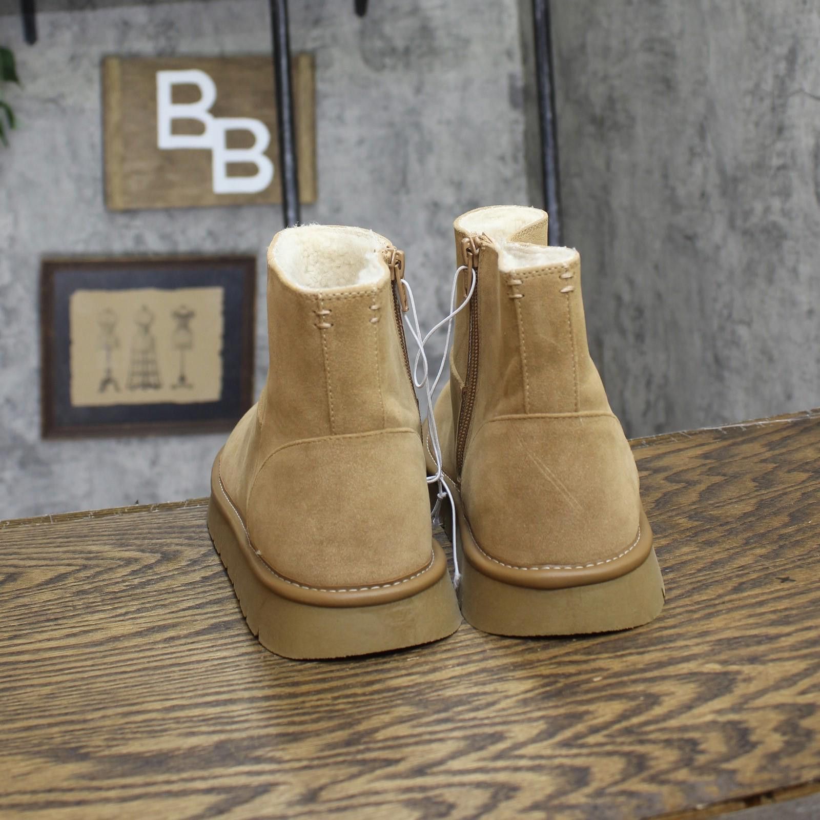 Other New Universal Thread Suede Booties 91791701 Tan Brown 10m Size US 10 / IT 40 - 4 Thumbnail