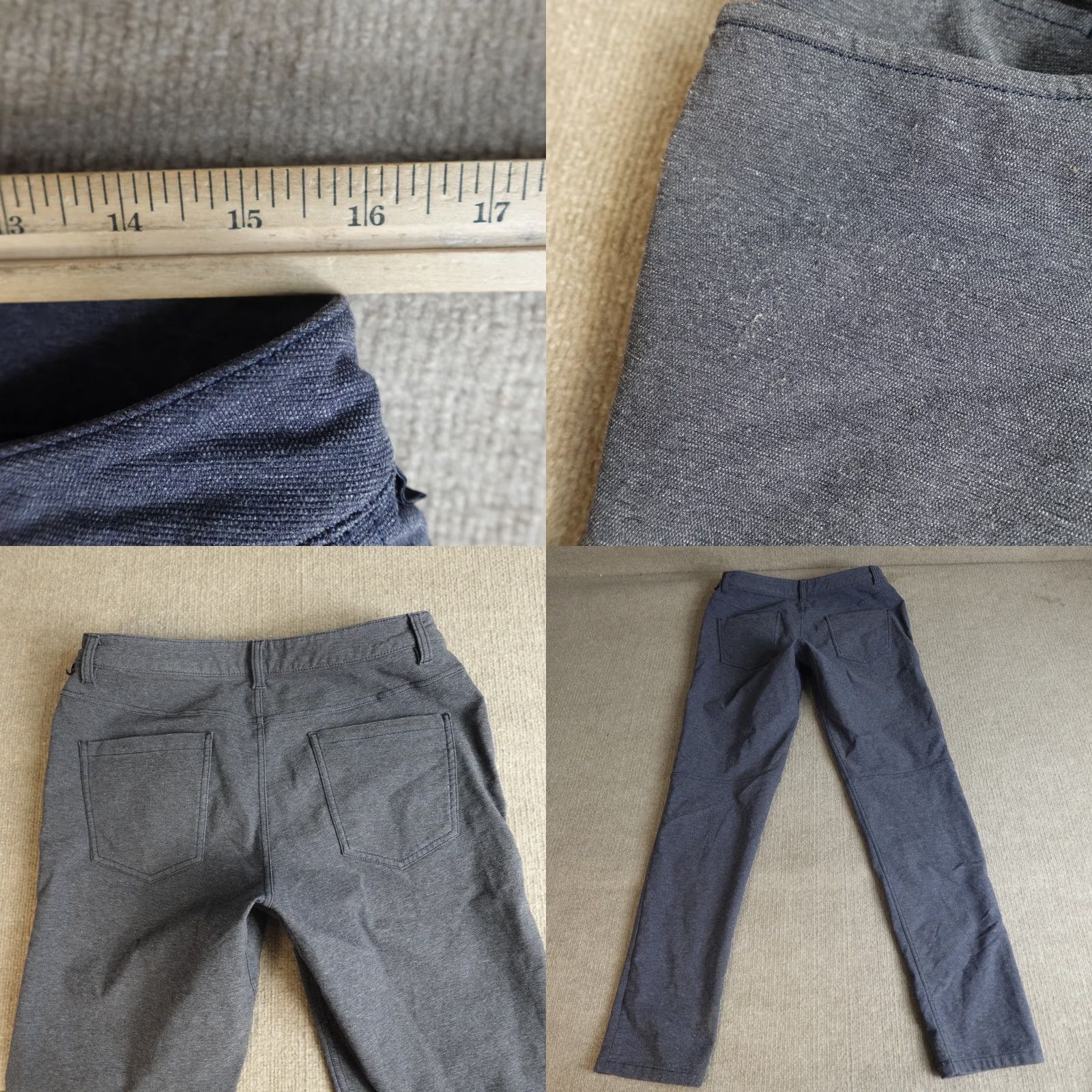 Lululemon Lululemon Mens Pants 32 Blue ABC Skinny Tech Canvas 34 Pant Shoes? Size US 32 / EU 48 - 8 Thumbnail