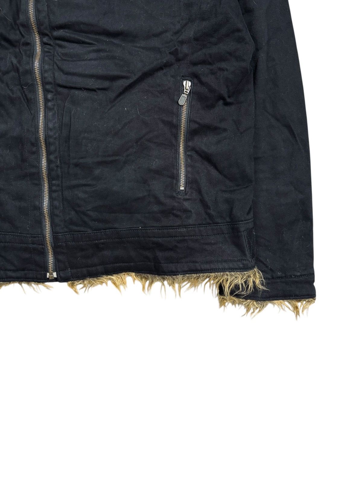 Tornado Mart Archive Tornado Mart - Vkei Style Trim Fur Jacket Size US M / EU 48-50 / 2 - 8 Thumbnail