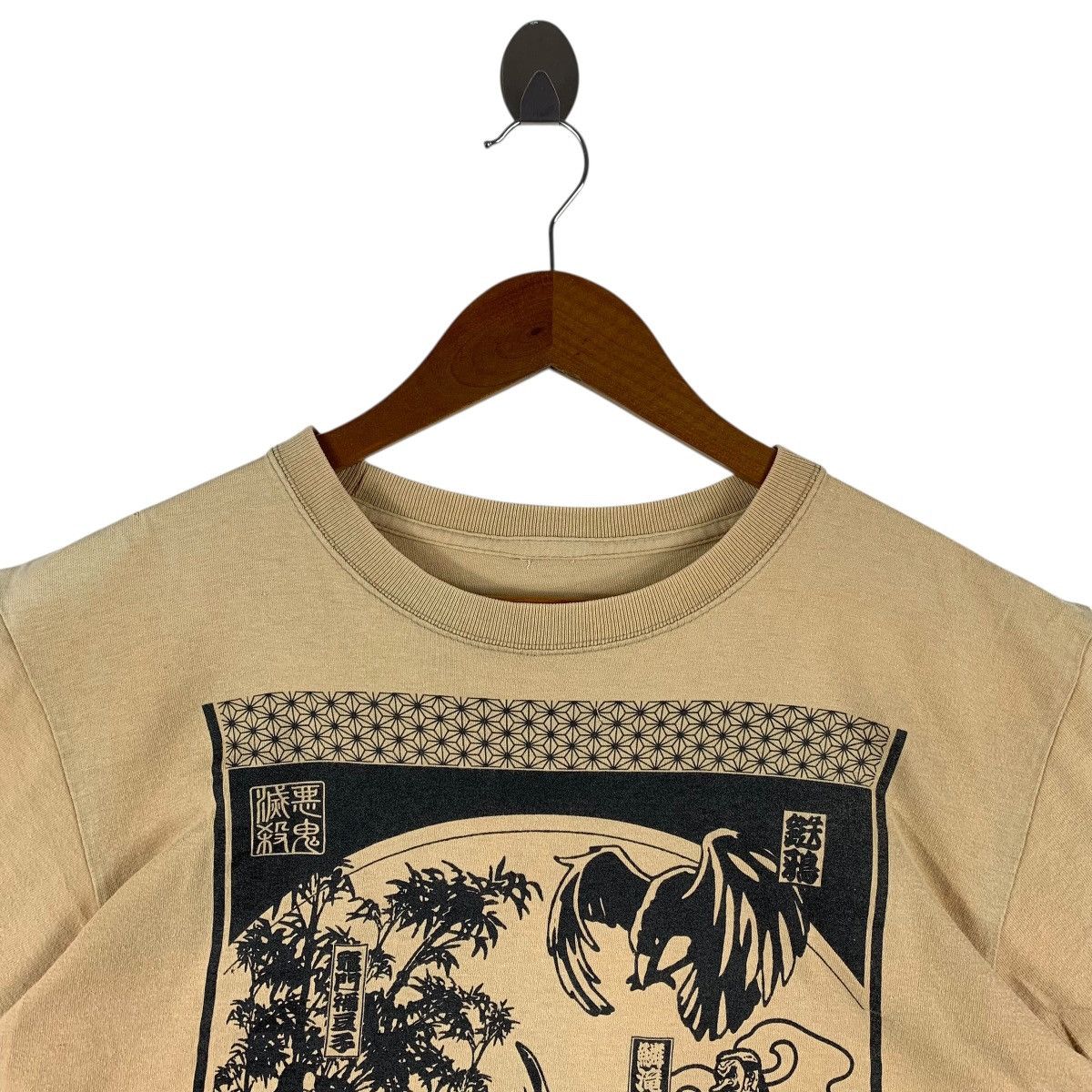 Other Vintage Demon Slayer Tanjiro Kamado Ukiyoe Style Graphic Tee Size US M / EU 48-50 / 2 - 2 Thumbnail