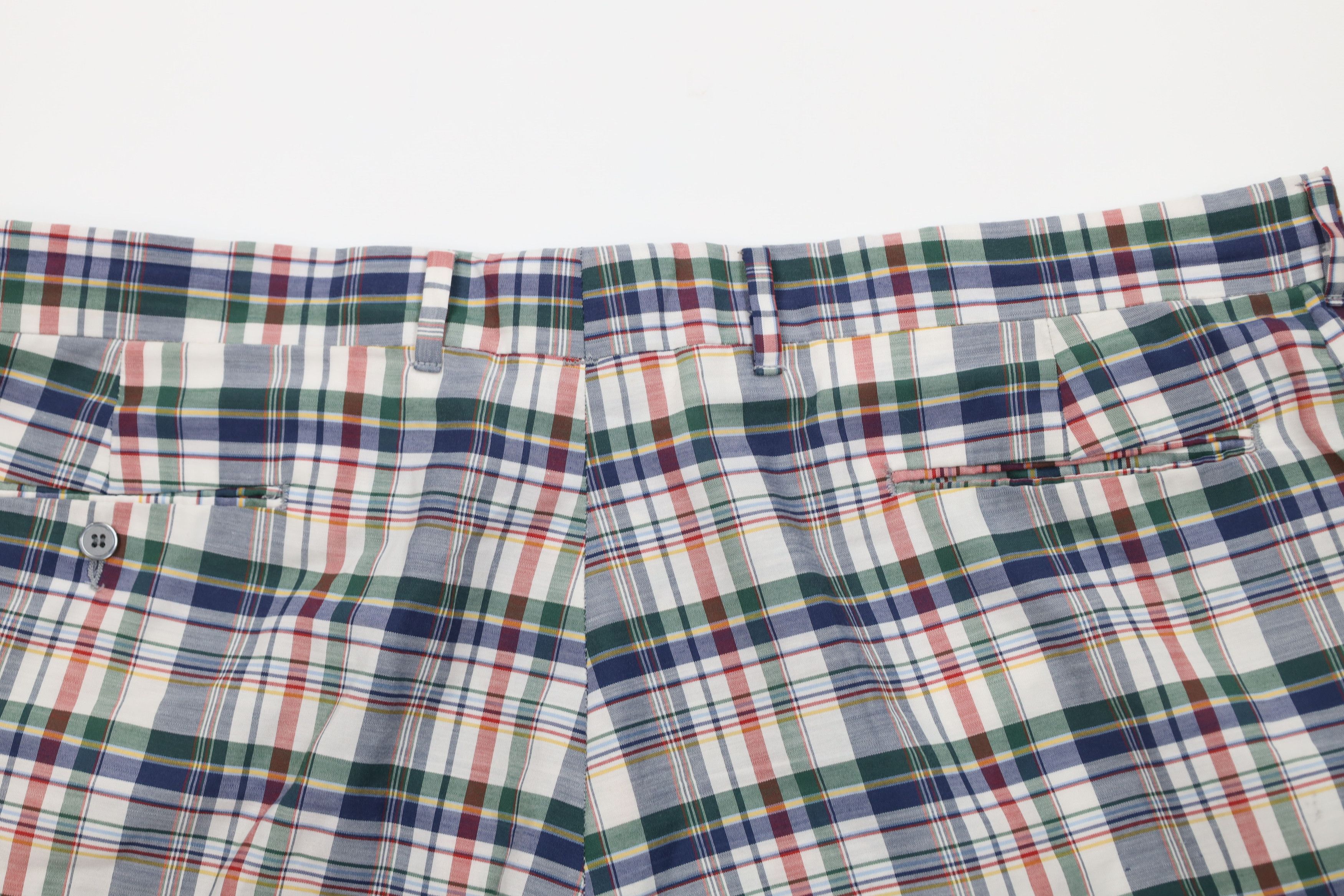 Vintage Vintage 70s Streetwear Plaid Above Knee Chino Shorts USA Size US 42 / EU 58 - 10 Thumbnail