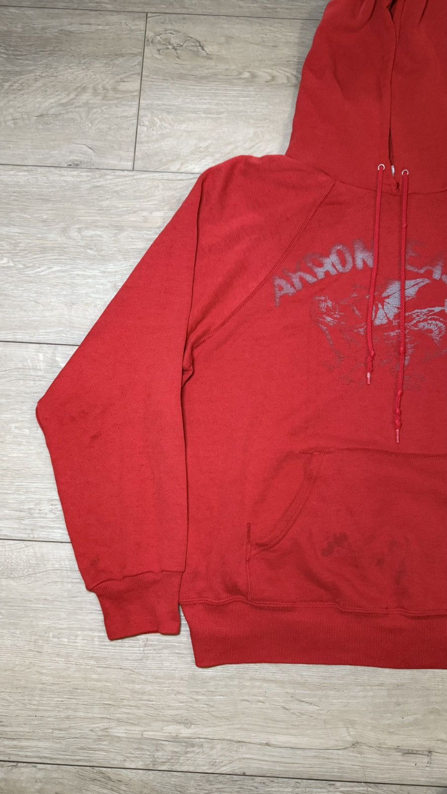 Vintage Vintage / Y2K 1980s Akron East Dragon Logo Hoodie Size US L / EU 52-54 / 3 - 3 Thumbnail