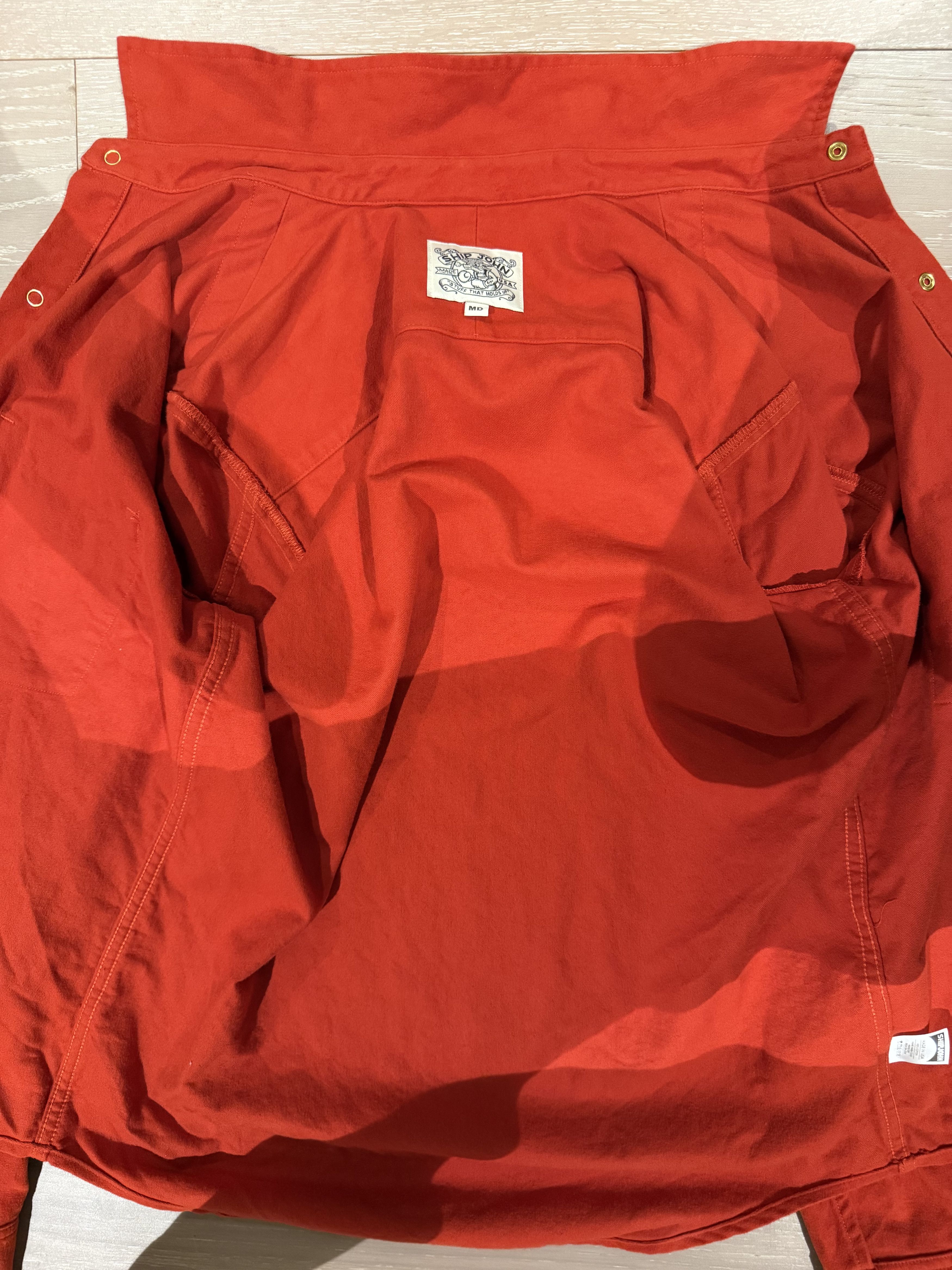 Ship John 💚 Ship John Jerry Shirt Heirloom Red Moleskin Medium NEW Size US M / EU 48-50 / 2 - 15 Thumbnail