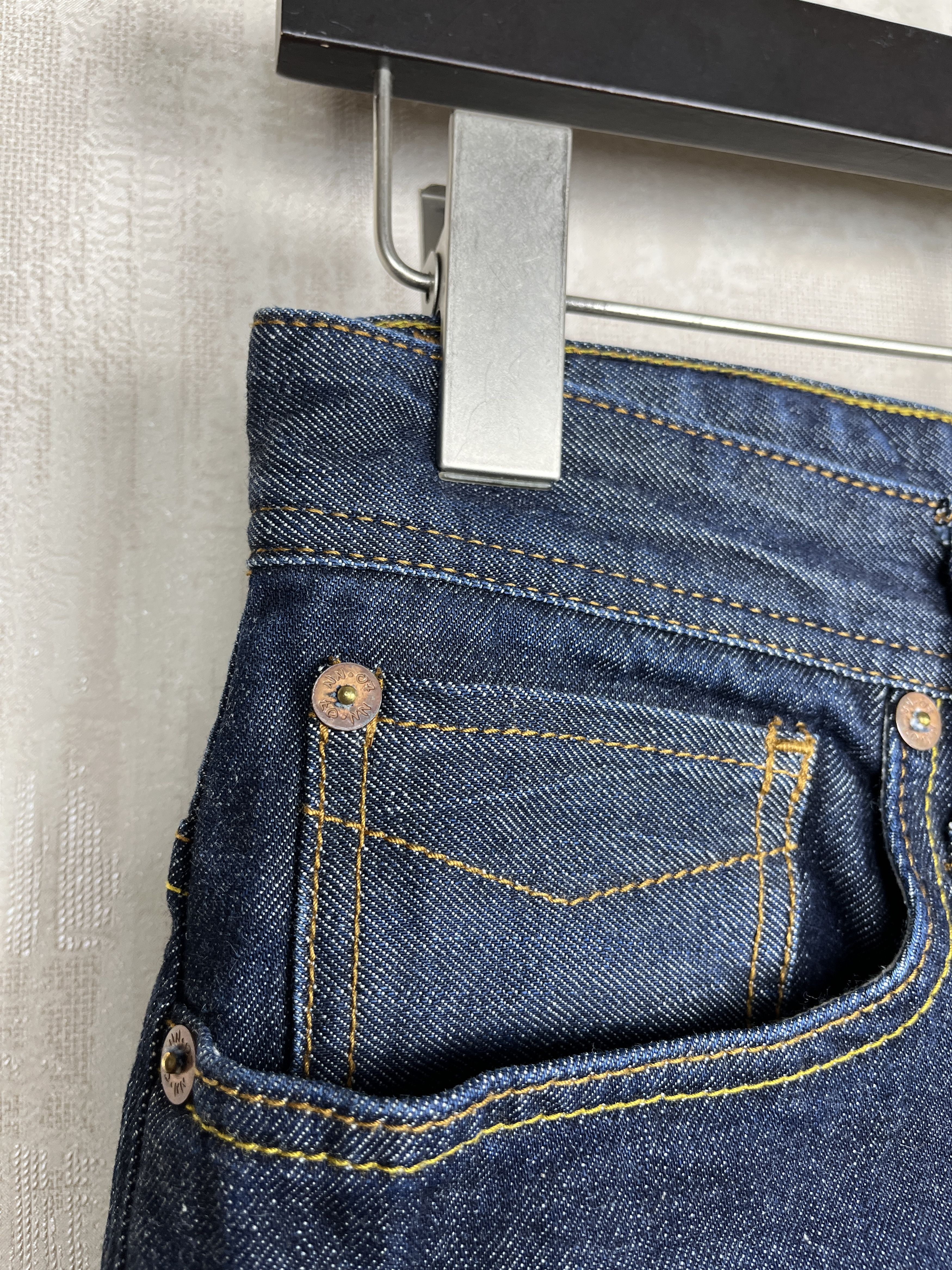 NN07 NN07 No Nationality Selvedge Denim Jeans Sz 30 / 34 Slim Fit Size US 30 / EU 46 - 5 Thumbnail