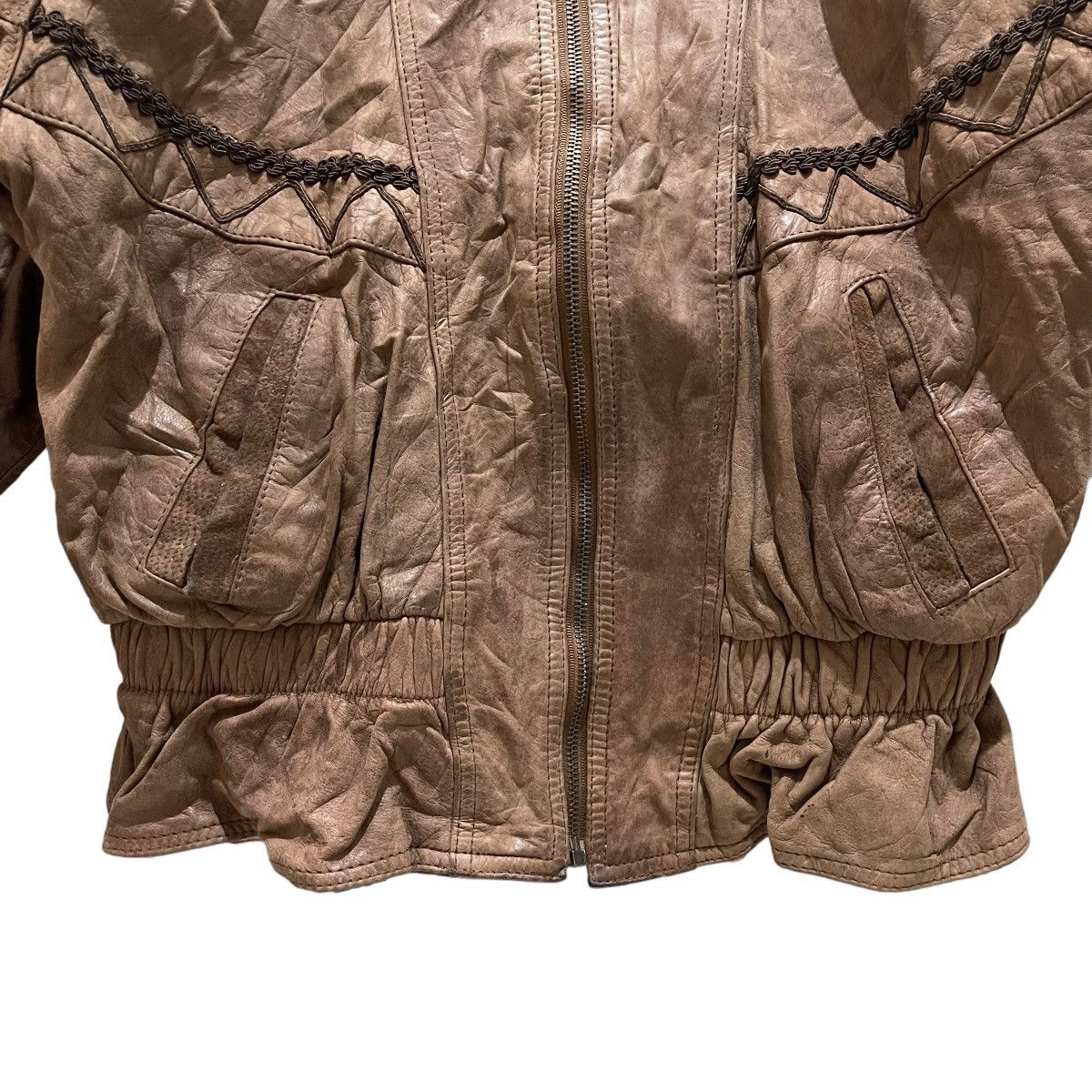 Wilsons Leather Vintage Wilsons Leather Cowboy Western Leather Jacket Size US S / EU 44-46 / 1 - 10 Thumbnail