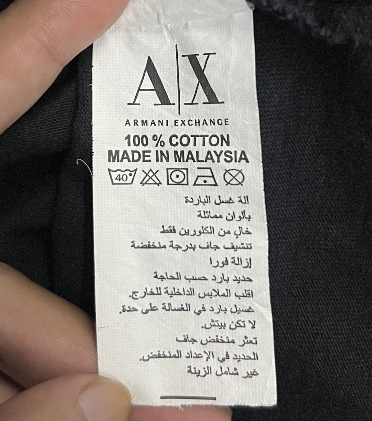 Armani Exchange × Vintage VINTAGE A|X ARMANI EXCHANGE TEE SHIRT Size US XL / EU 56 / 4 - 12 Thumbnail