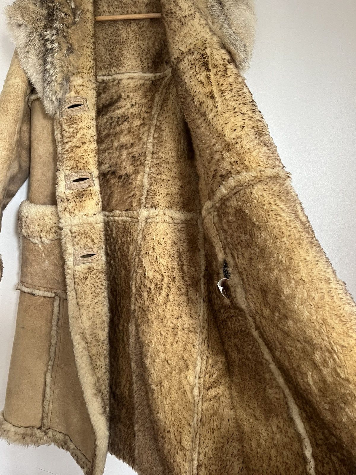 Genuine Leather Shearling Sheepskin Jacket For Woman’s Size L / US 10 / IT 46 - 12 Thumbnail