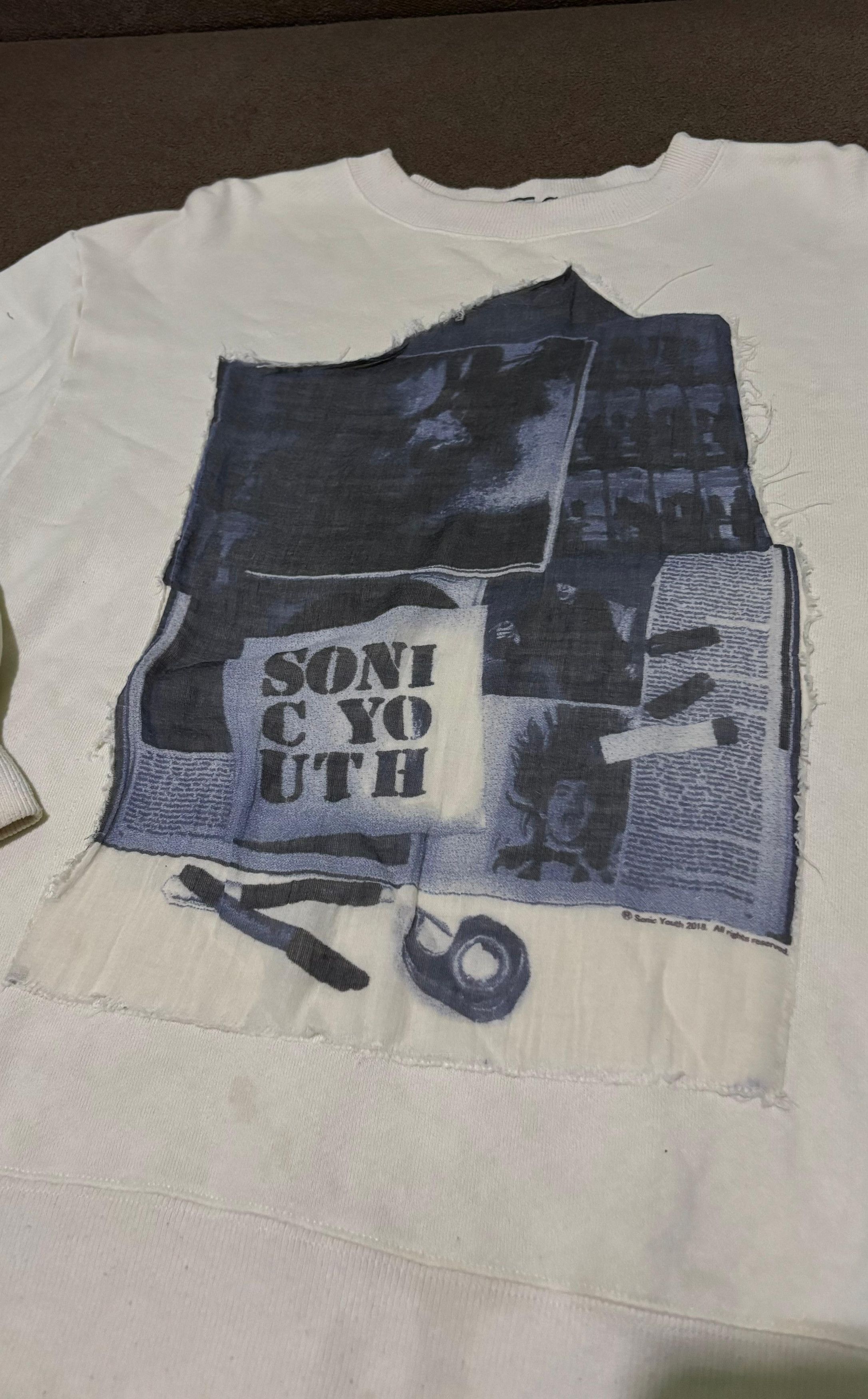 Band Tees Rare Sonic Youth Crewneck Jouetie 2018 dinosaur jr Size US XL / EU 56 / 4 - 5 Thumbnail