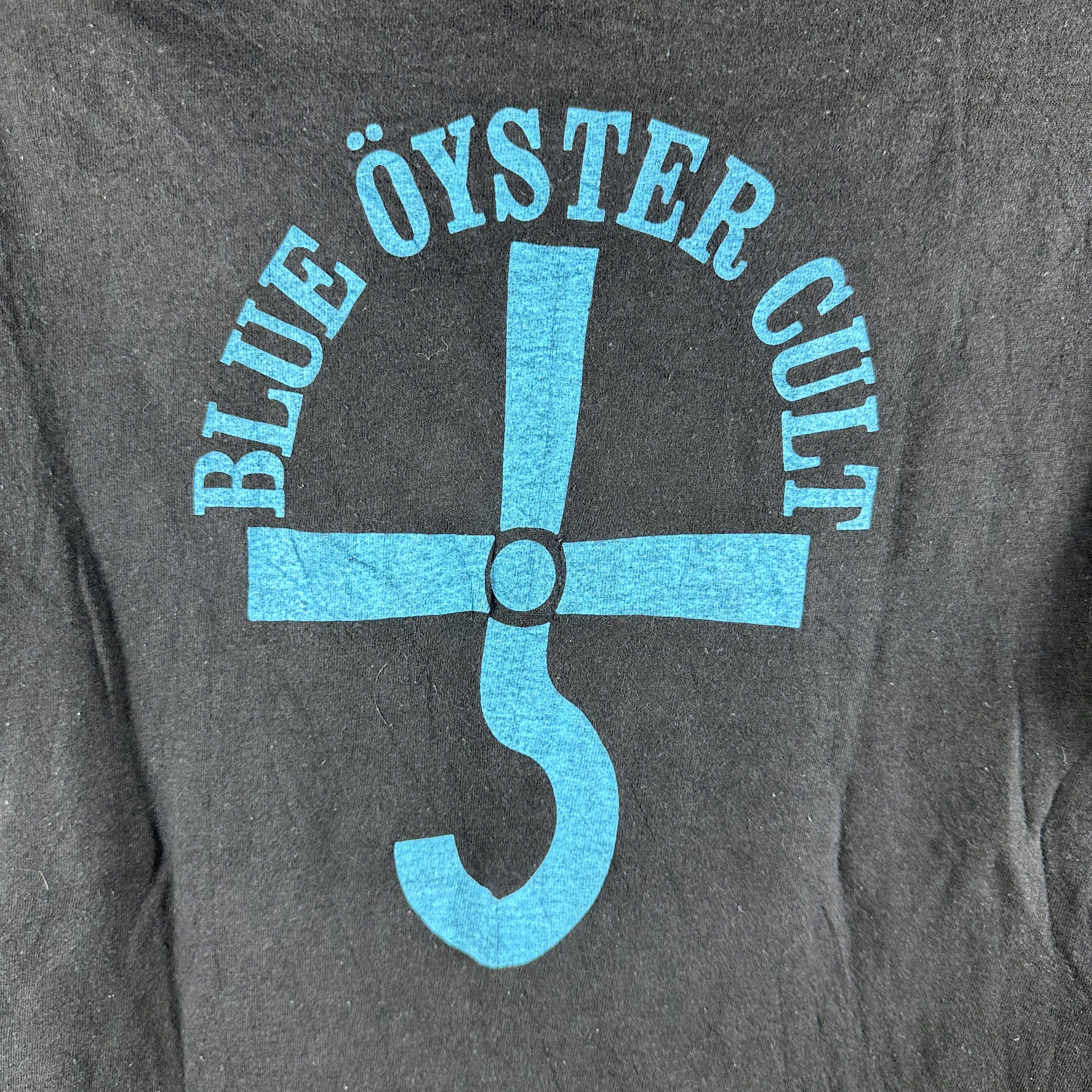 Vintage 70s/80s Blue Oyster Cult Rock Band Double Sided T-shirt Size US M / EU 48-50 / 2 - 4 Thumbnail