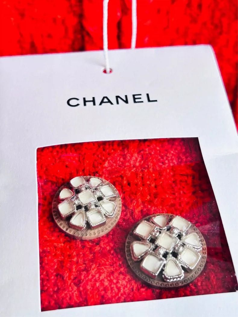 Chanel Chanel 19K snow series CHANEL orange tweed glazed buckle f Size XS / US 0-2 / IT 36-38 - 6 Thumbnail
