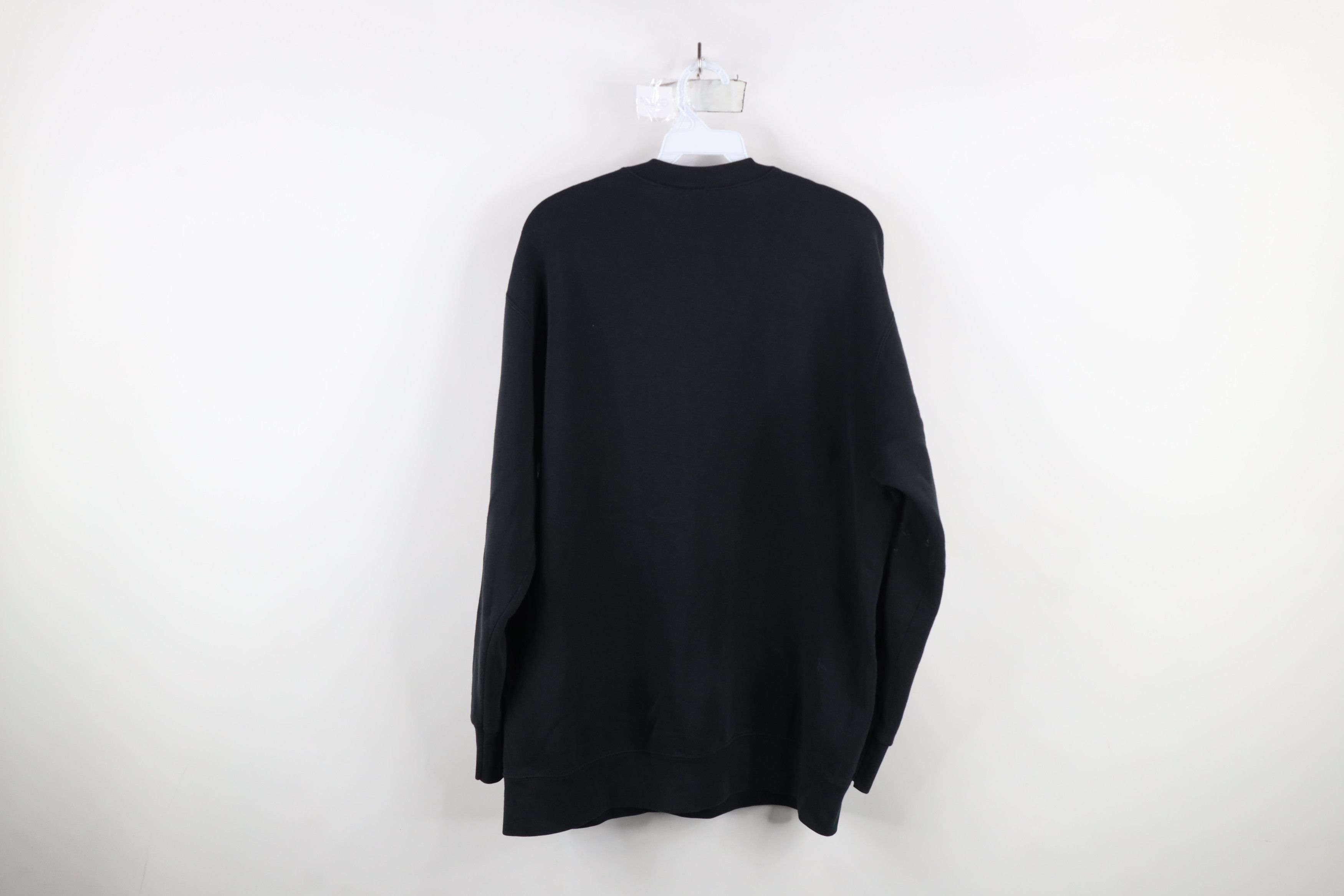 Vintage Vintage 90s Streetwear Blank Crewneck Sweatshirt Black USA Size US L / EU 52-54 / 3 - 13 Thumbnail