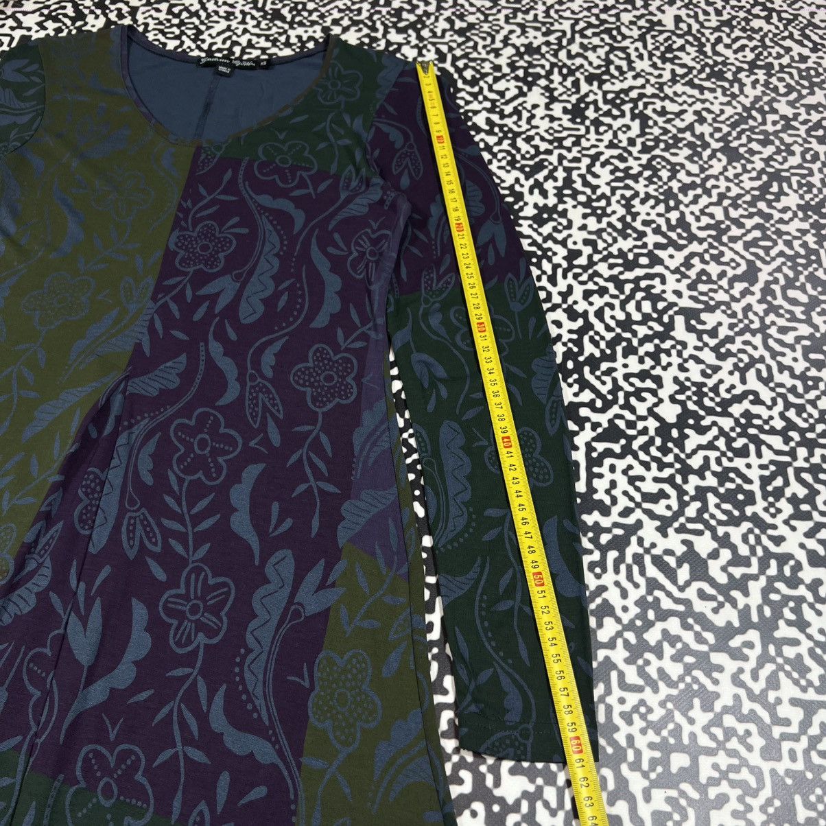 Gudrun Sjoden Vintage Y2K Gudrun Sjoden Retro Flared Midi Dress 90s Style Size S / US 4 / IT 40 - 16 Thumbnail