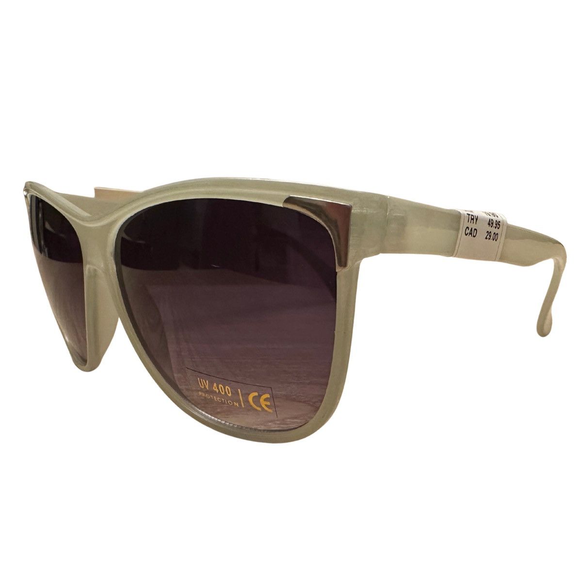 Other Vintage PIECES Sunglasses Gray Frame Size ONE SIZE - 1 Thumbnail