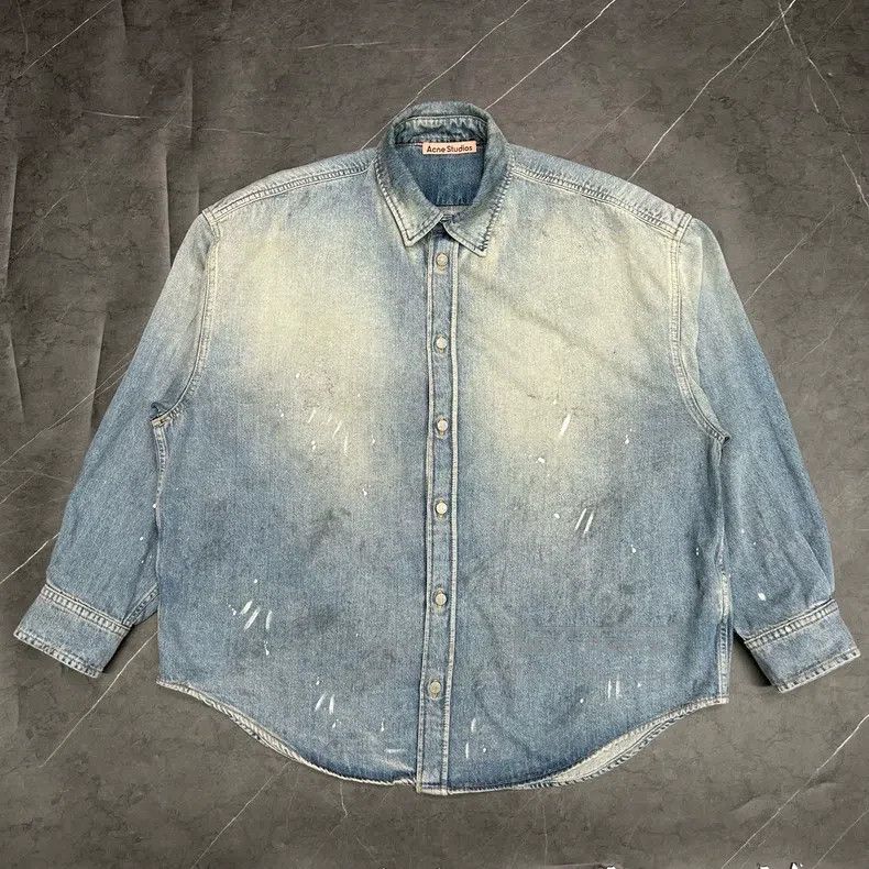 Acne Studios Acne Studios Denim Jacket Size US S / EU 44-46 / 1 - 1 Thumbnail