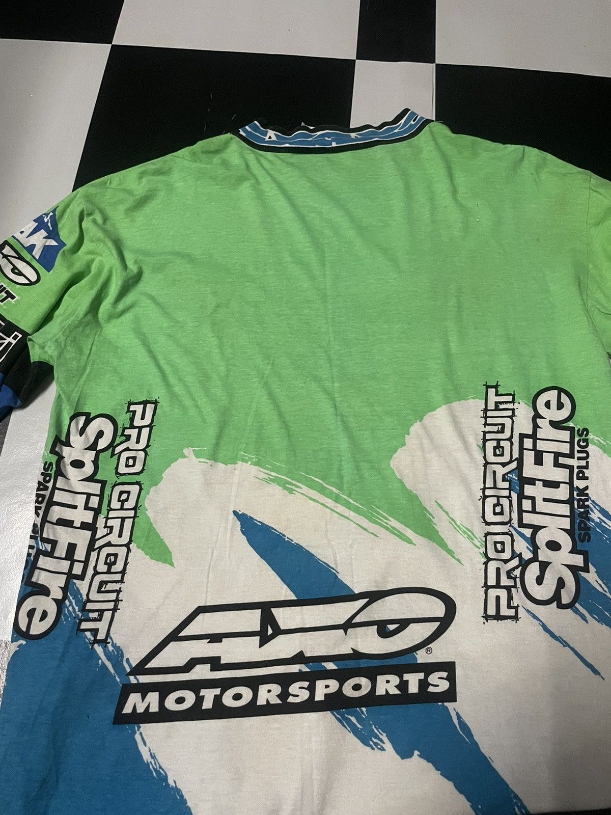 Other Vintage 1993 AXO Sport Team SplitFire Hot Wheels Kawasaki Size US M / EU 48-50 / 2 - 5 Thumbnail