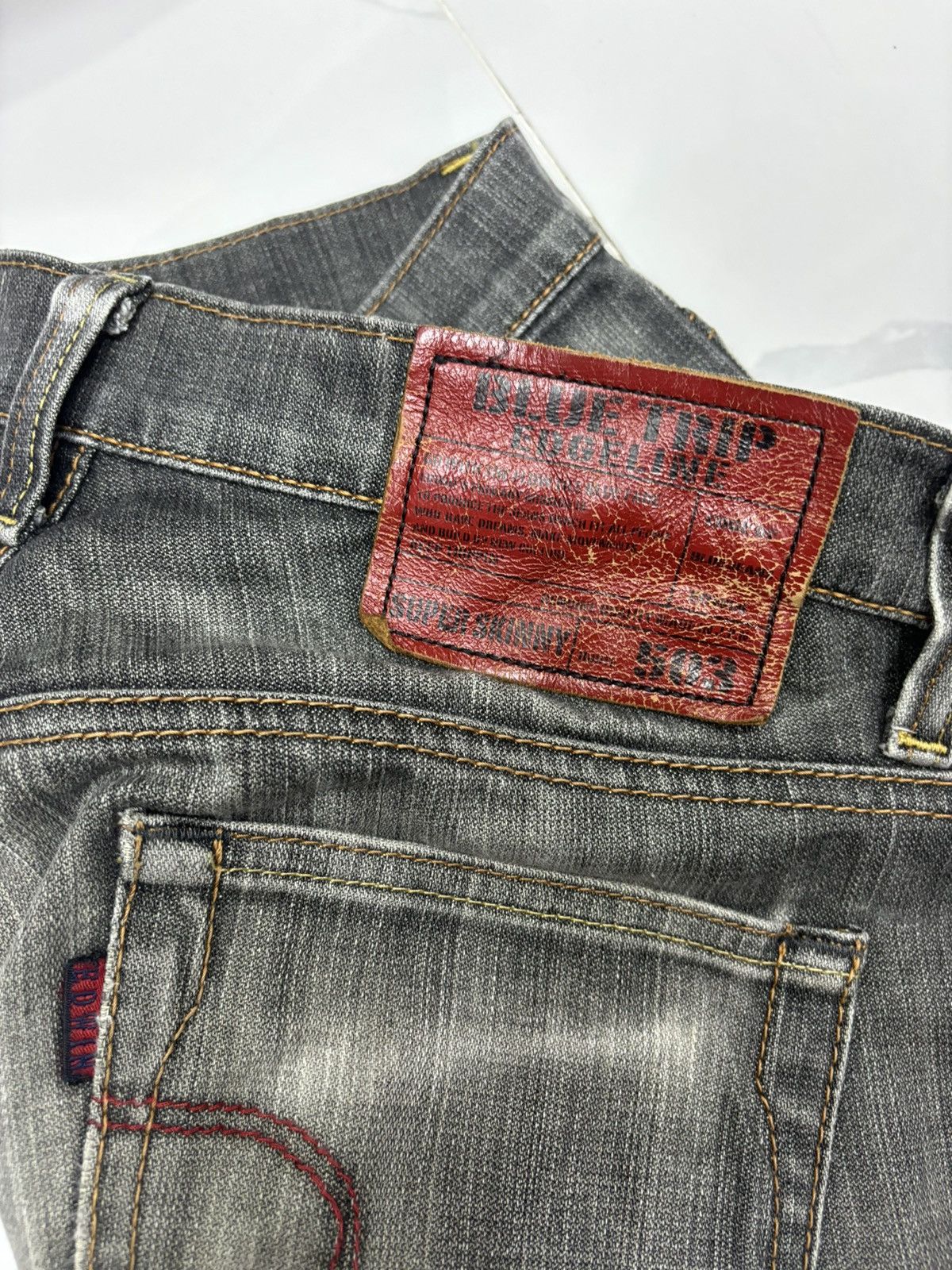 If Six Was Nine 🔥FREAKY MASSIVE LV MONOGRAM BAGGY JEANS HYPE Size US 34 / EU 50 - 17 Thumbnail