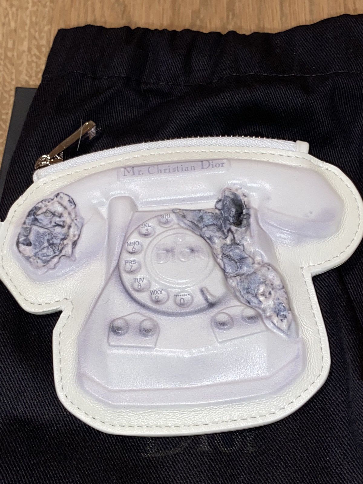 Daniel Arsham × Dior Dior x Daniel Arsham Leather Coin Purse Size ONE SIZE - 2 Thumbnail