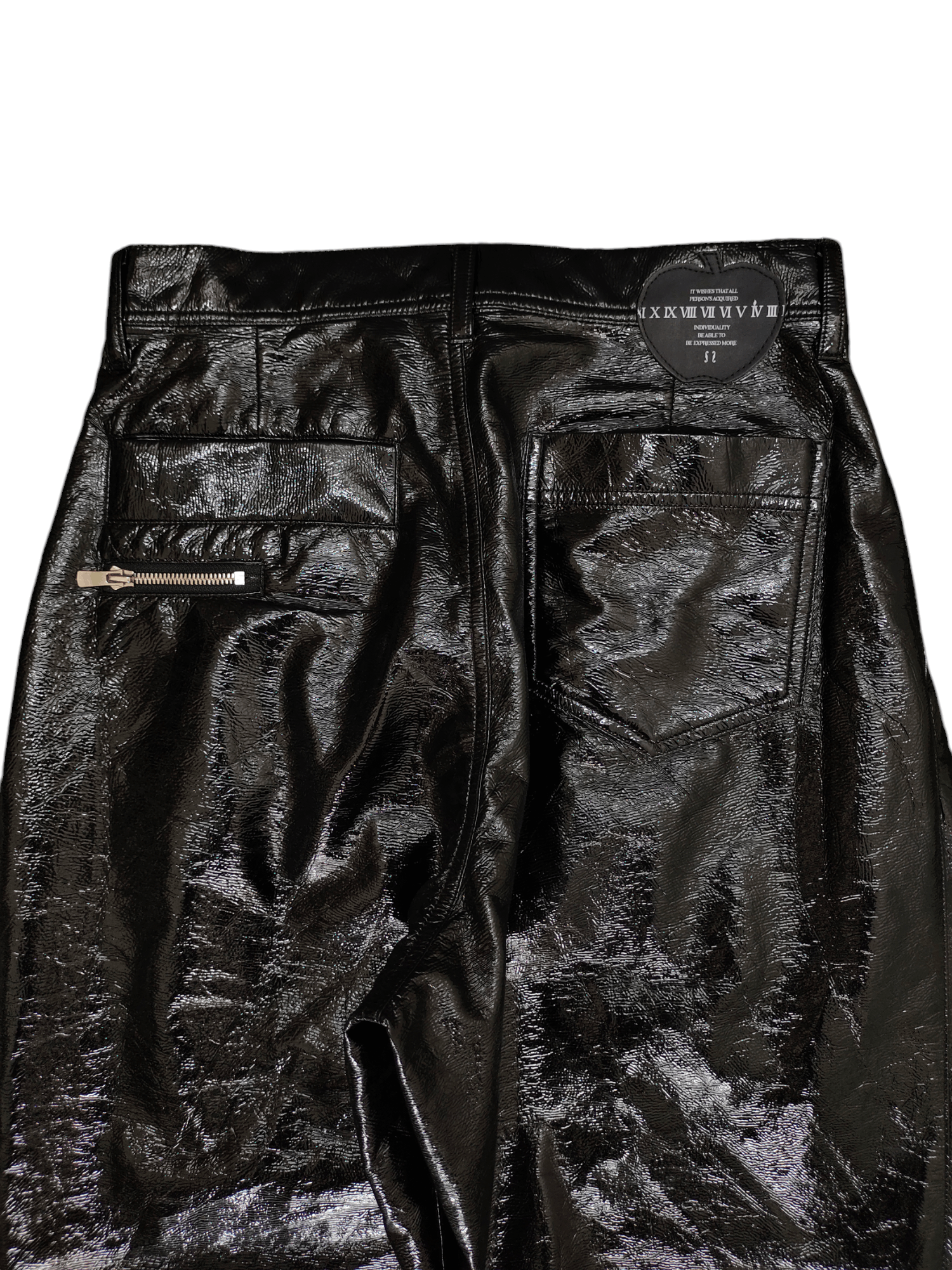 SHAREEF Shareef Japan Glossy Zipper Ankle Balloon Pants Size US 29 - 12 Thumbnail