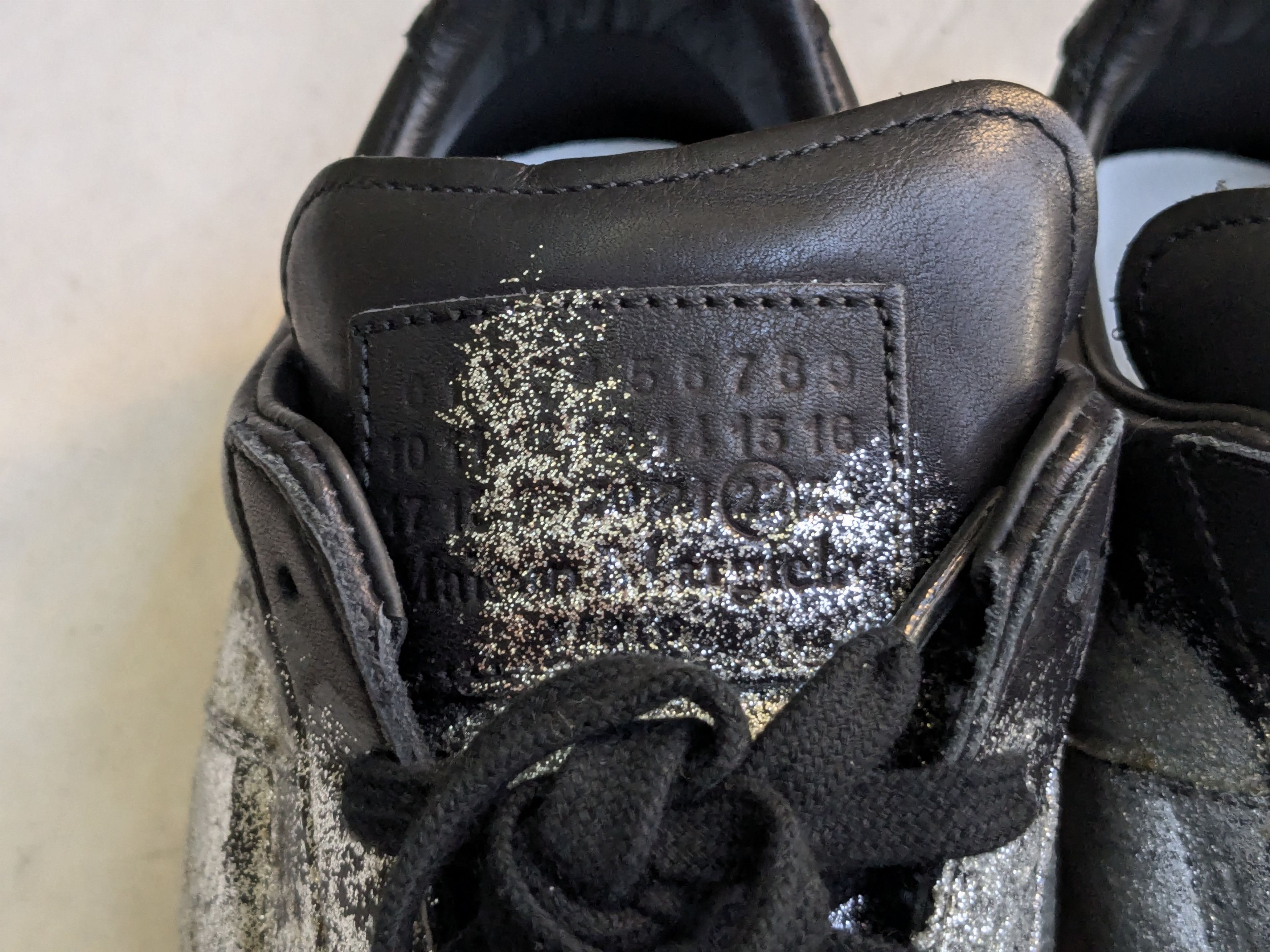 Maison Margiela Maison Margiela GAT Replica Black Silver 12 45 Low Leather Size US 12 / EU 45 - 4 Thumbnail