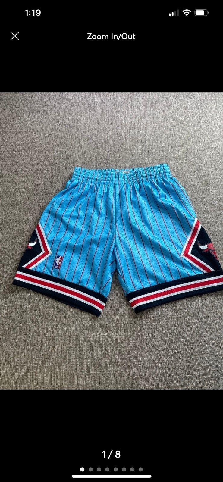 Mitchell & Ness Chicago Bulls Hardwood Classic Reload Swingman Shorts Size US 36 / EU 52 - 6 Thumbnail
