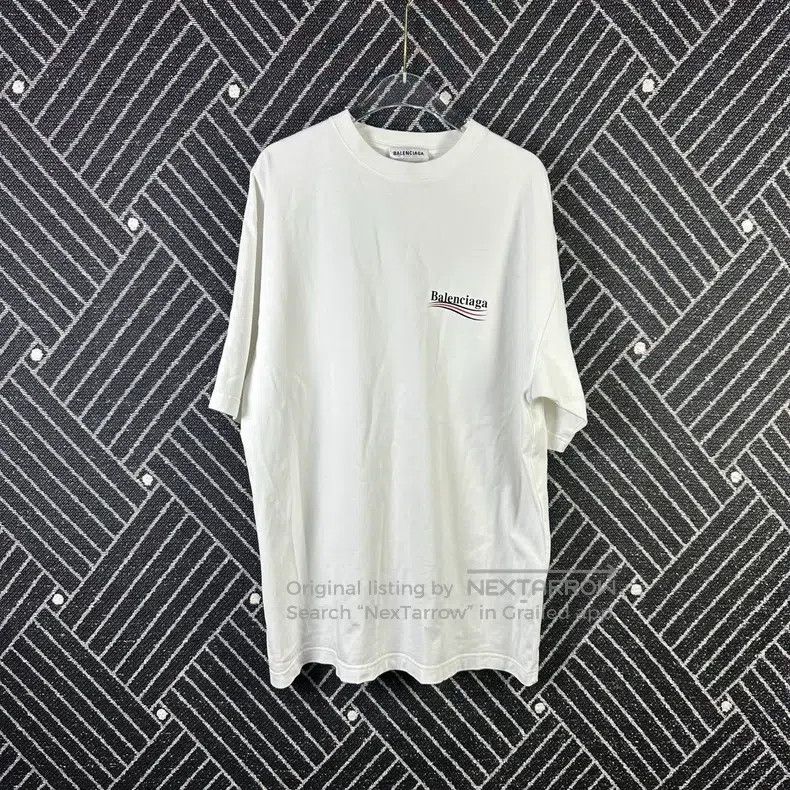 Balenciaga Cola White Short Sleeve