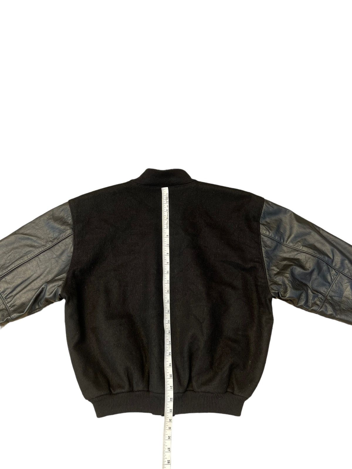 Golden Bear Vintage 80s Golden Bear Black Varsity Bomber Jacket Size US S / EU 44-46 / 1 - 19 Thumbnail