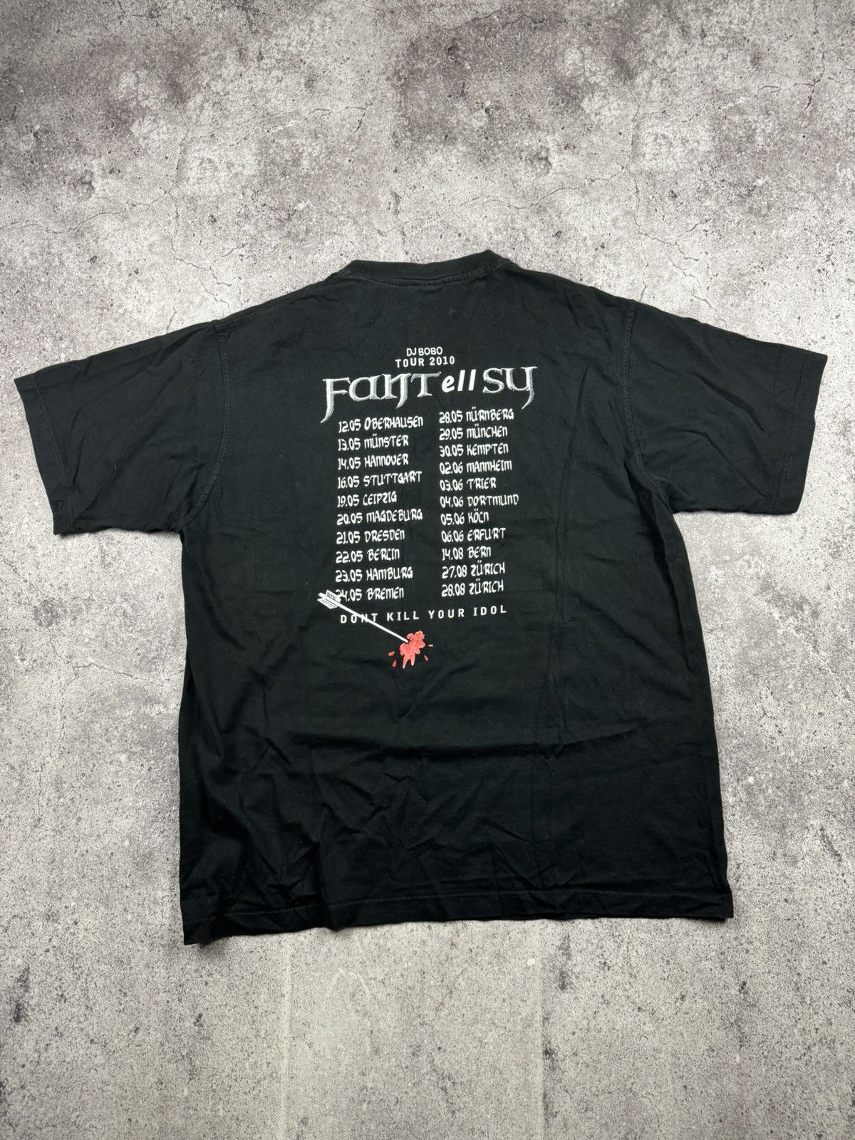 Band Tees × Vintage DJ BOBO T-SHIRT JERSEY 2000S 90S SKATER TRAP BAND TEE Size US XL / EU 56 / 4 - 5 Thumbnail
