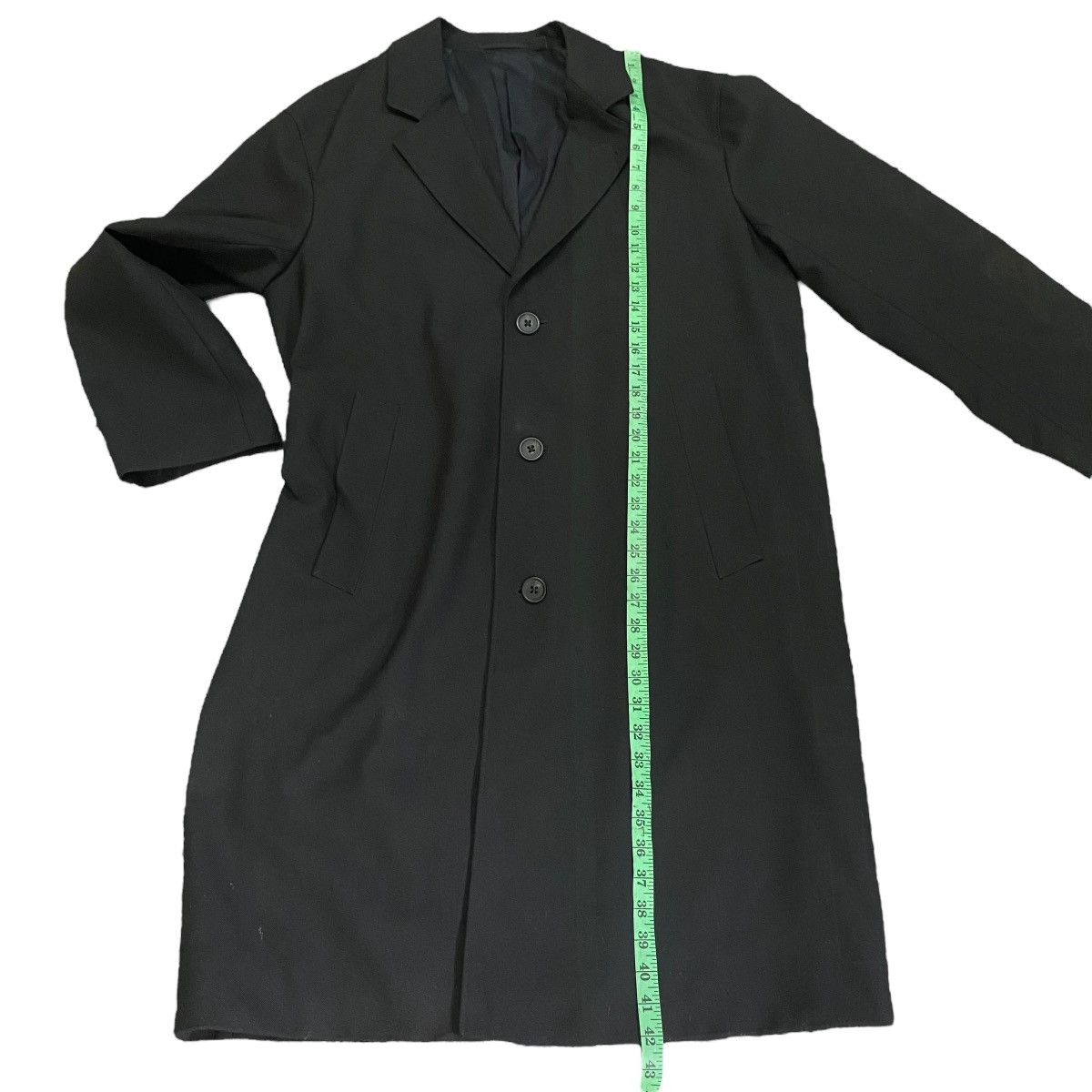 Japanese Brand × Lemaire × Uniqlo Japanese Brand X Lemaire Long Coat XL Size Black Colour Size US XL / EU 56 / 4 - 14 Thumbnail