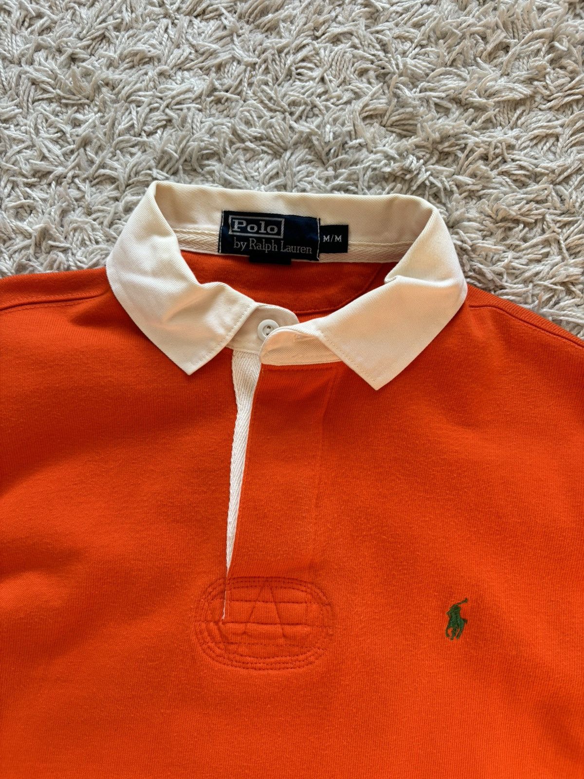Polo Ralph Lauren × Rugby Ralph Lauren × Vintage Vintage Rugby Longsleave Polo Ralph Lauren Big Logo Size US M / EU 48-50 / 2 - 3 Thumbnail