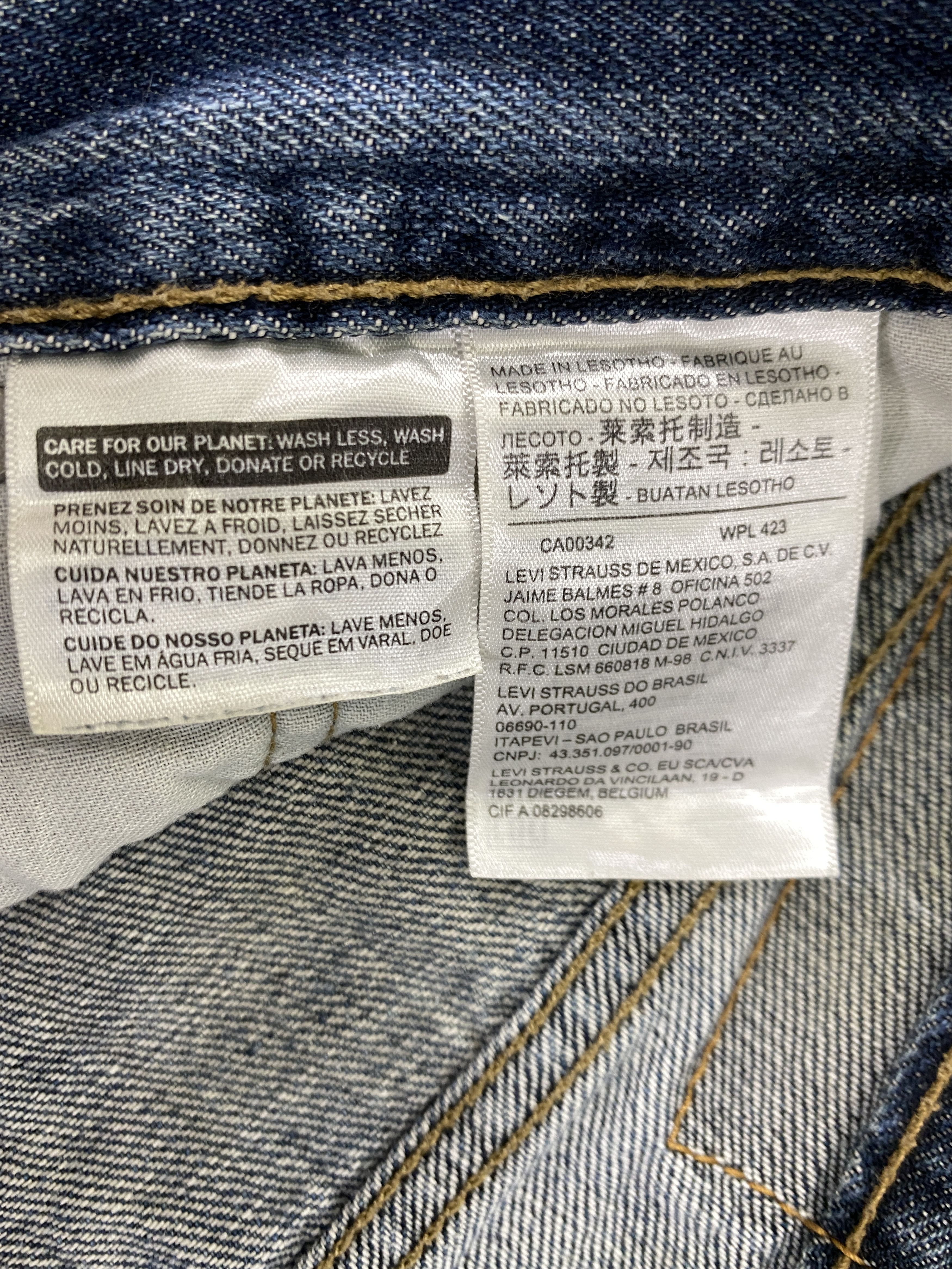 Levi's Dirty Blue Vintage Levis 527 Flare Jeans 33x28.5 - JN3164 Size US 33 - 9 Thumbnail