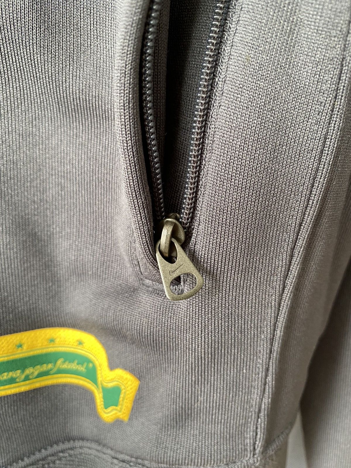 Nike Nike Brazil CBF Track Jacket S Full Zip Retro Football Style Size US S / EU 44-46 / 1 - 6 Thumbnail