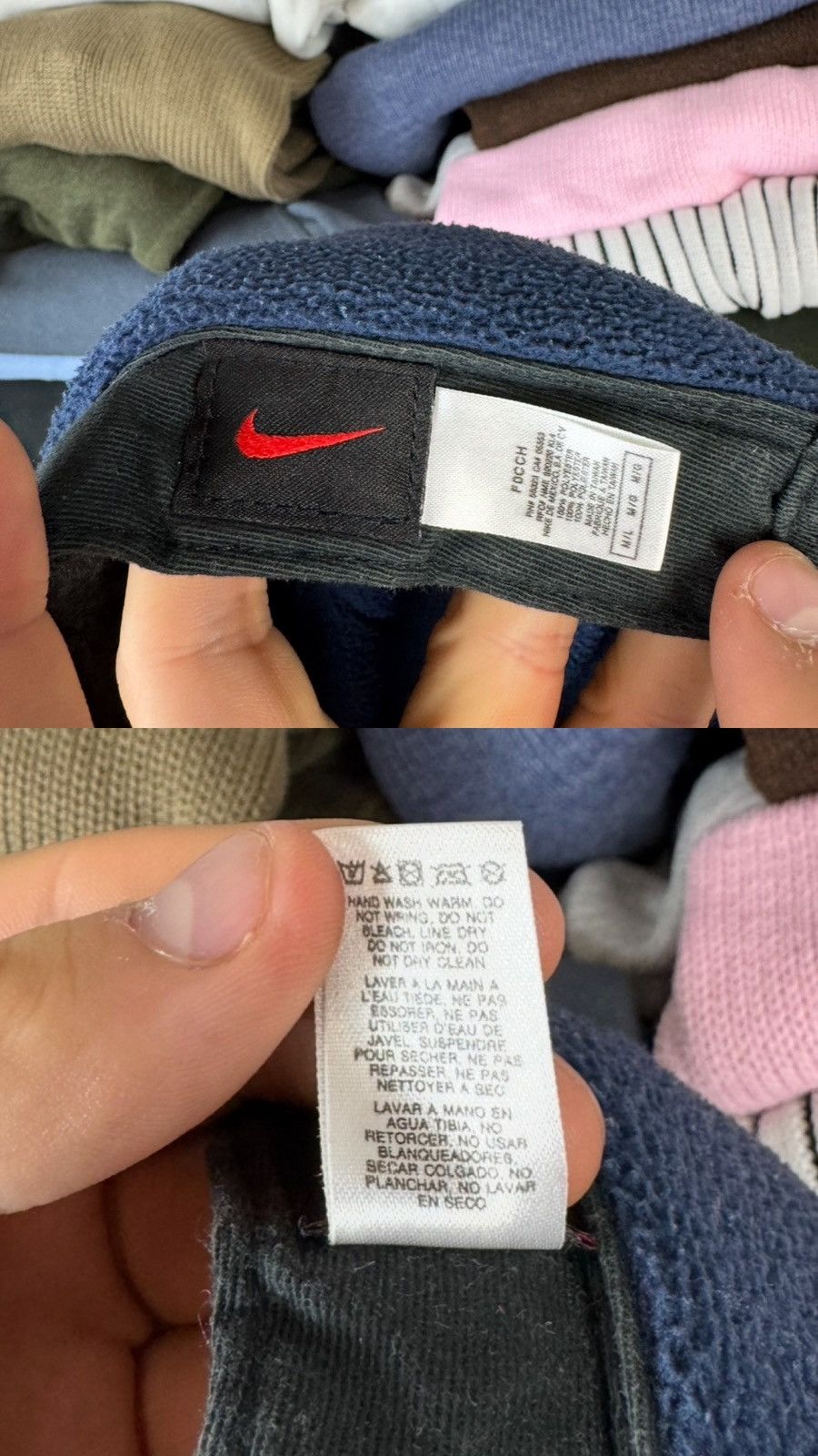 Nike Vintage Nike Cap with Ear Flaps Hat Size ONE SIZE - 18 Thumbnail
